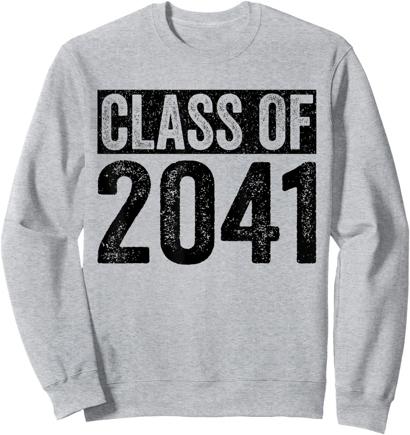 Class of 2041 Grow With Me Graduation First Day of School Sweatshirt - Sweatshirt | Ash