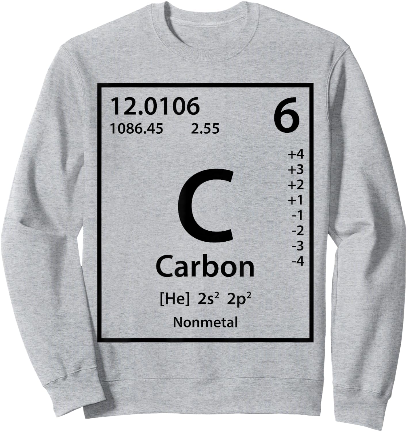 Carbon Element (black) Sweatshirt - Sweatshirt | Ash
