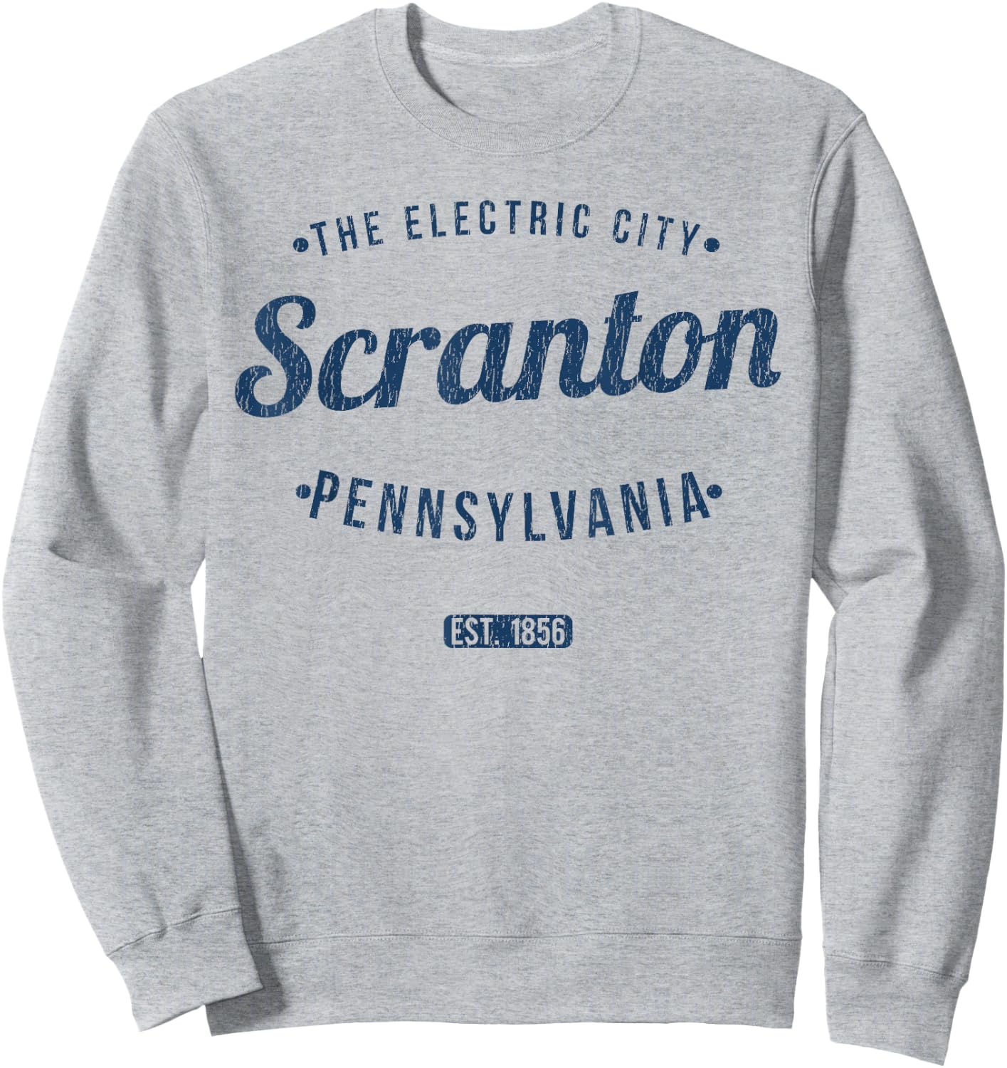 Scranton Pennsylvania Vintage Travel Souvenir Scranton Sweatshirt - Sweatshirt | Ash