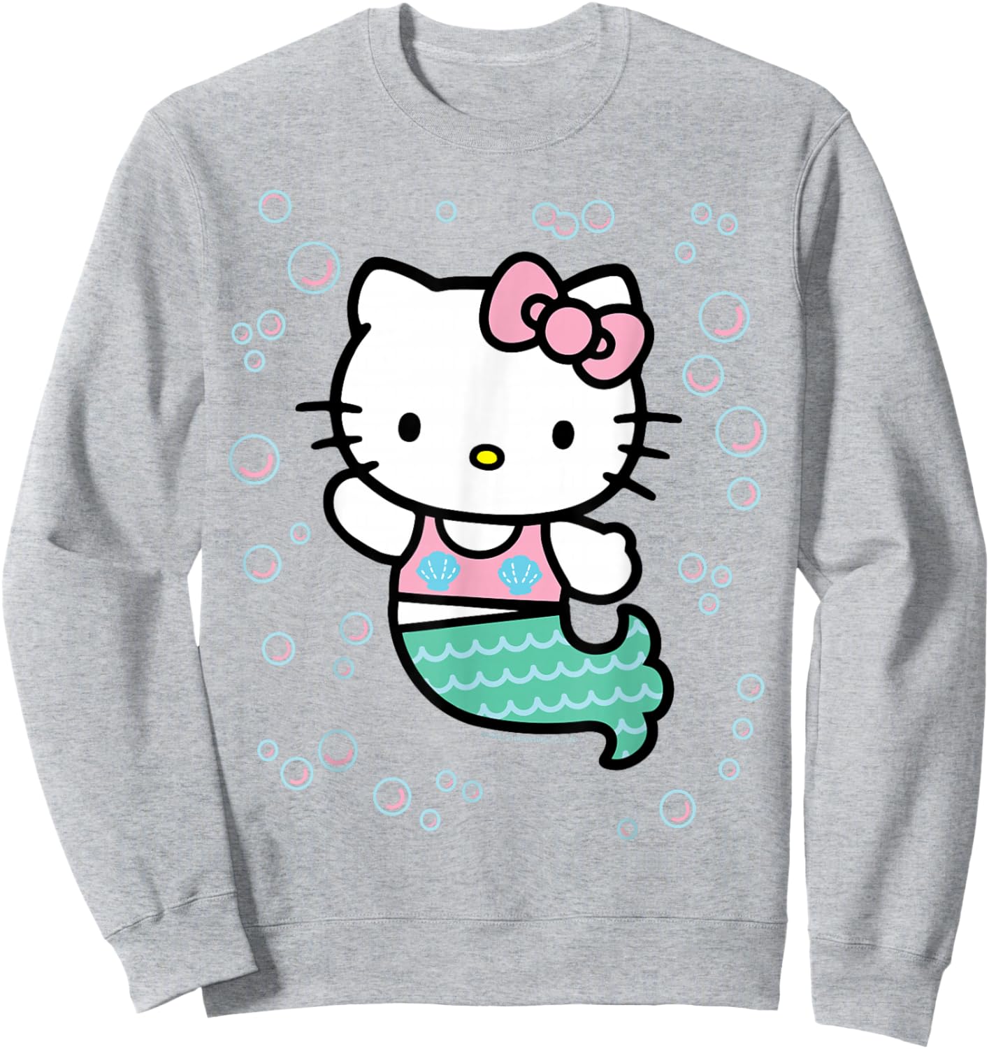 Hello Kitty Mermaid Shirt Sweatshirt - Sweatshirt | Ash