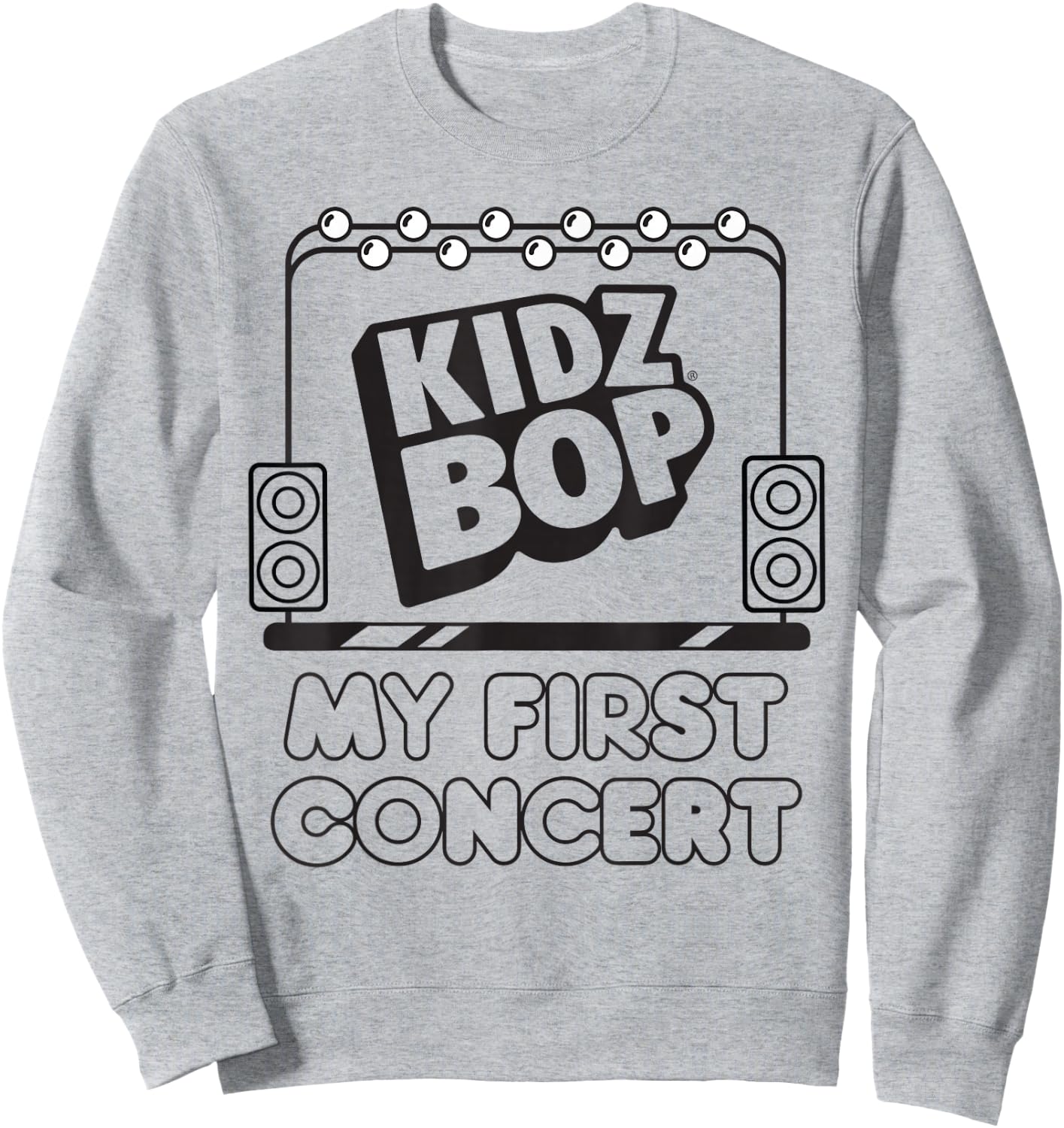 Kidz BOP - My First Concert Color Me Sweatshirt - Sweatshirt | Ash