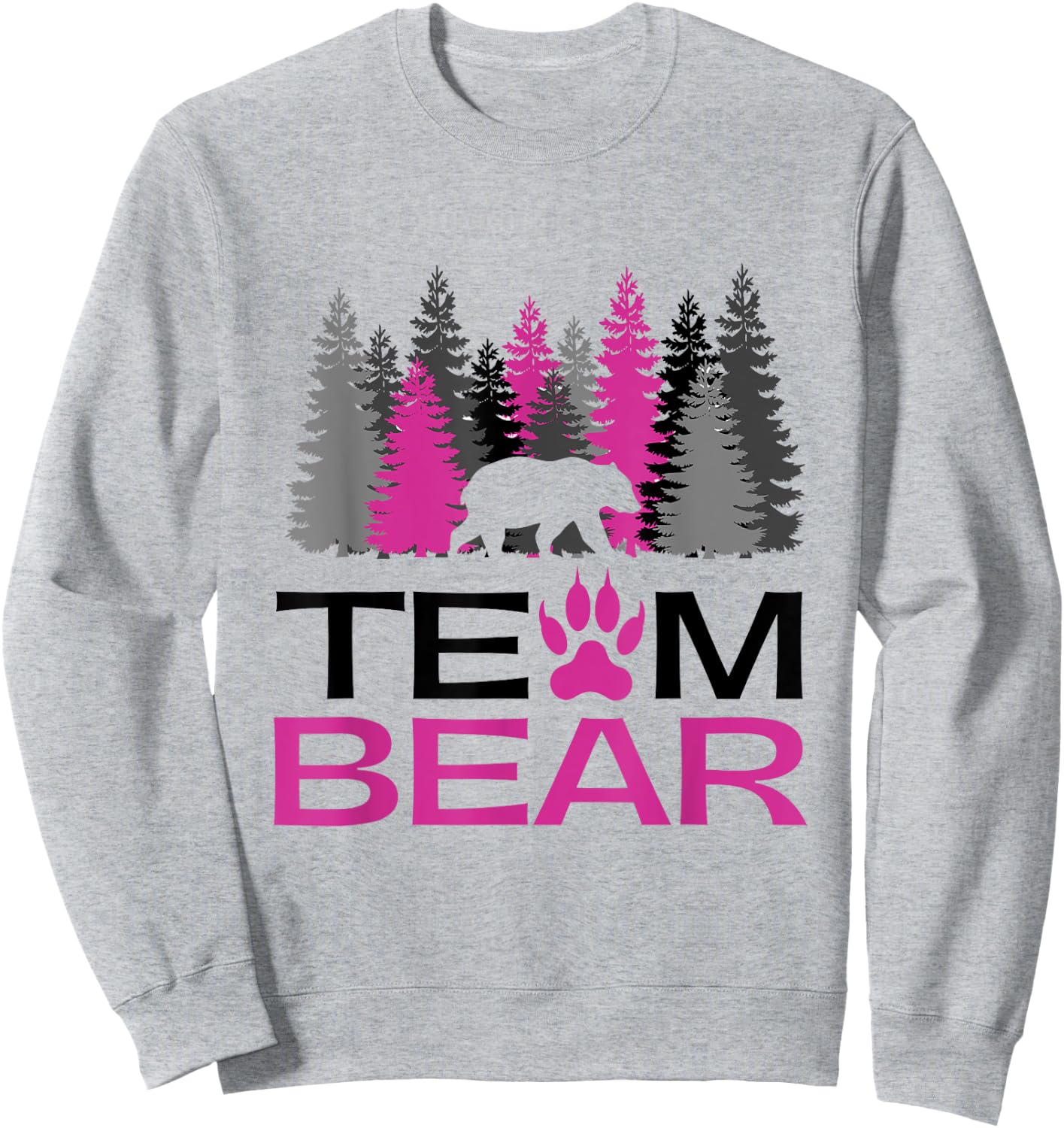 Team Bear Woman Pink Sweatshirt - Sweatshirt | Ash