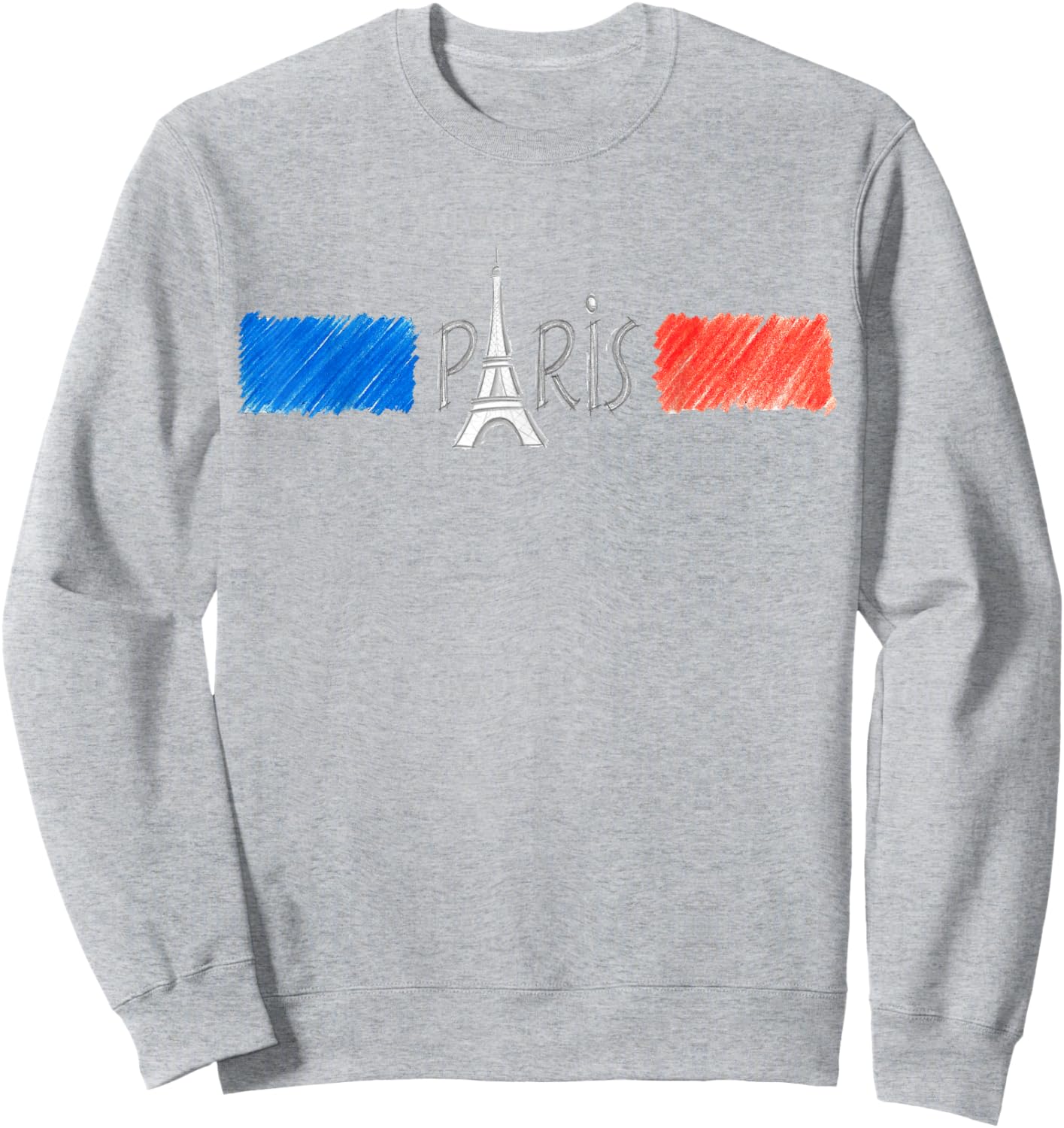 Display your love for Paris, travel and adventure Sweatshirt - Sweatshirt | Ash