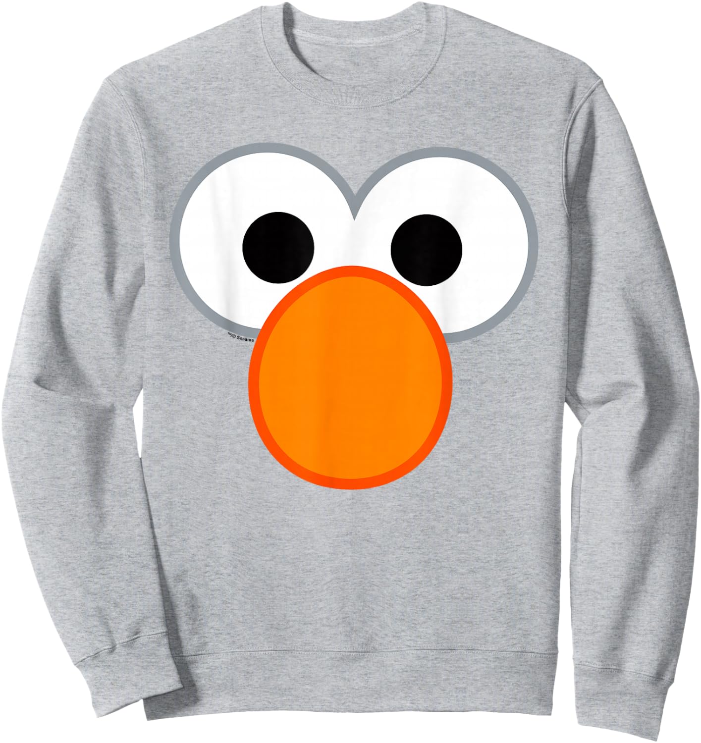 Sesame Street Elmo Eyes Halloween Costume Sweatshirt - Sweatshirt | Ash