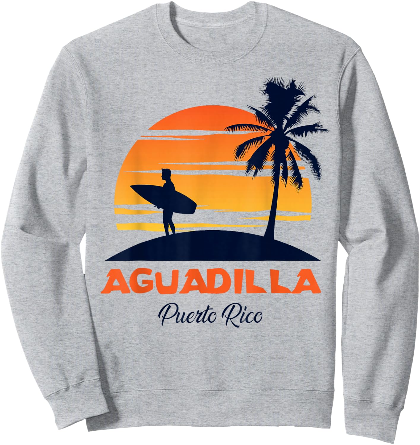 Aguadilla Puerto Rico Sweatshirt - Sweatshirt | Ash