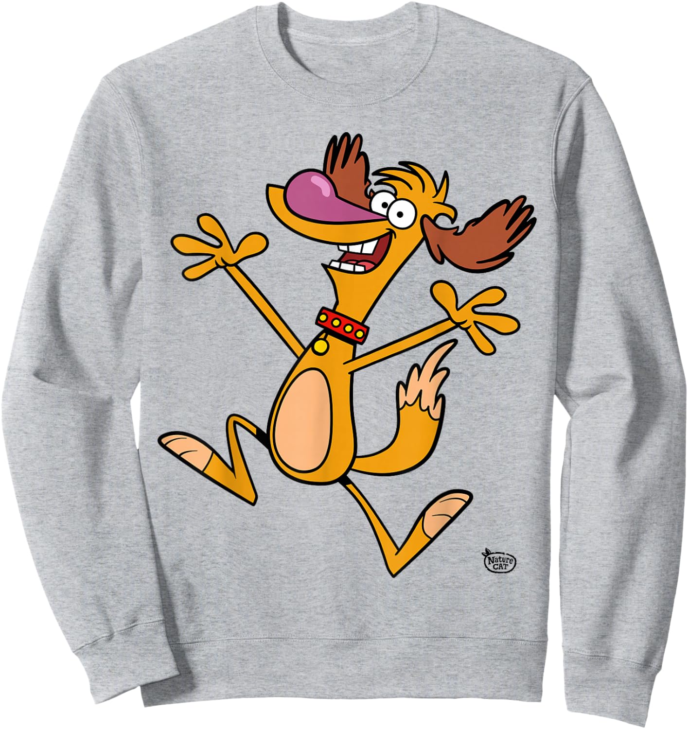 Nature Cat Hal Character Men Women Girls Kids Sweatshirt - Sweatshirt | Ash
