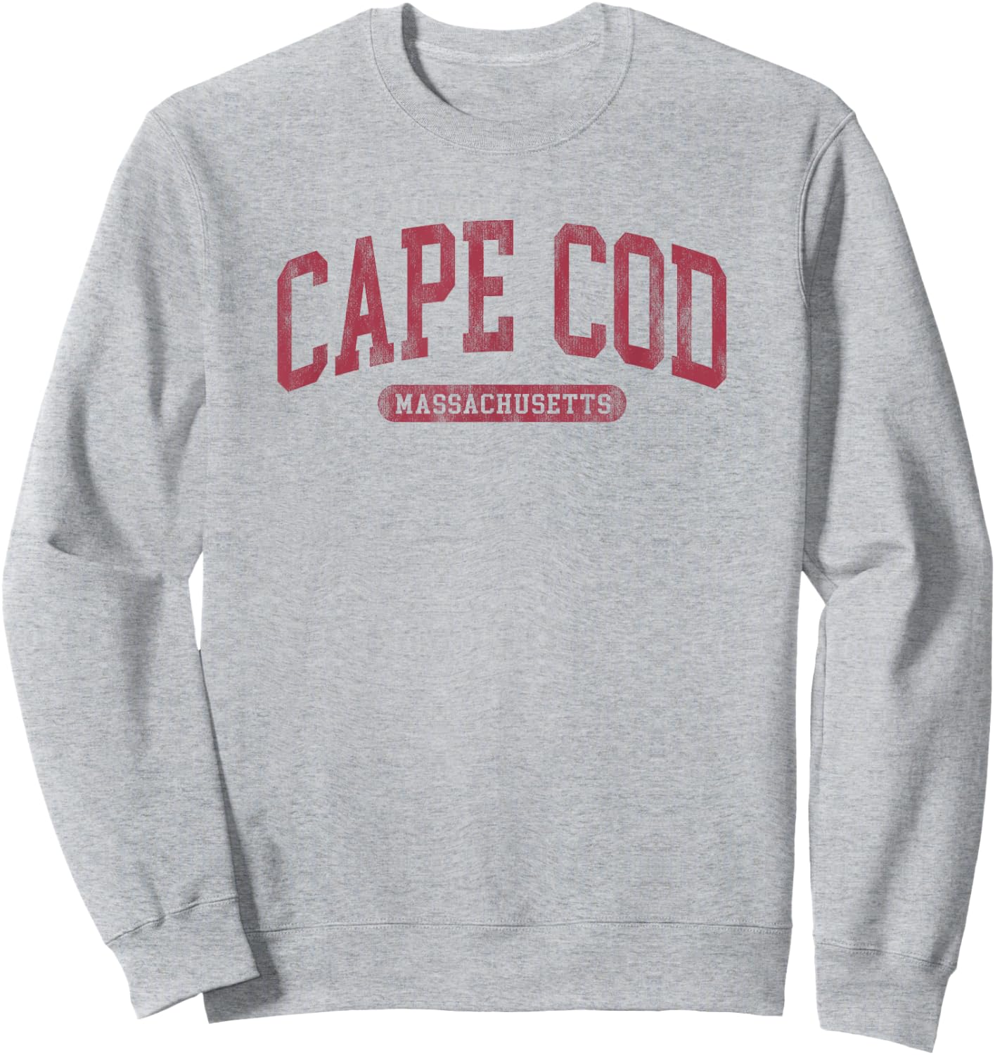 Cape Cod Est 1602 Massachusetts Retro Preppy Throwback Sweatshirt - Sweatshirt | Ash