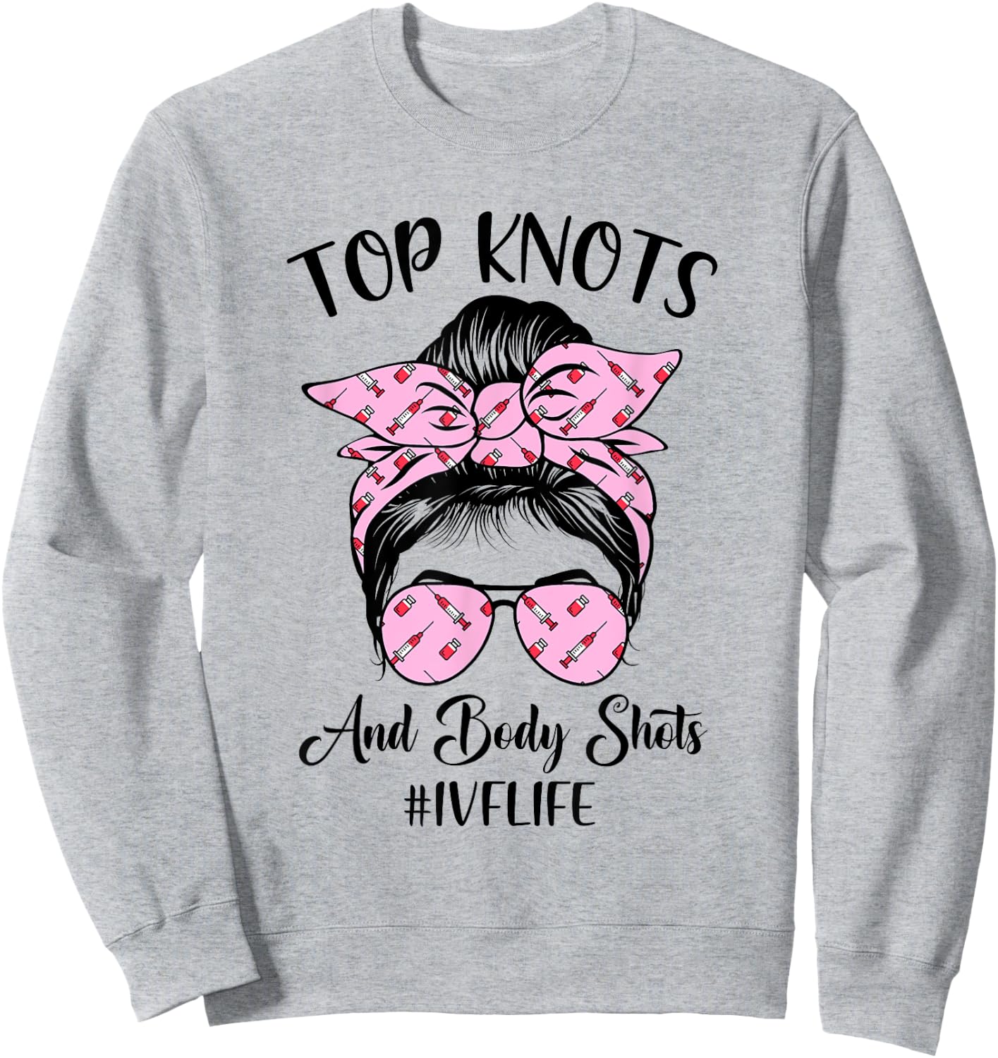 Funny Ivf Life Ivf Mom Ivf Transfer Day Embryo Transfer Sweatshirt - Sweatshirt | Ash