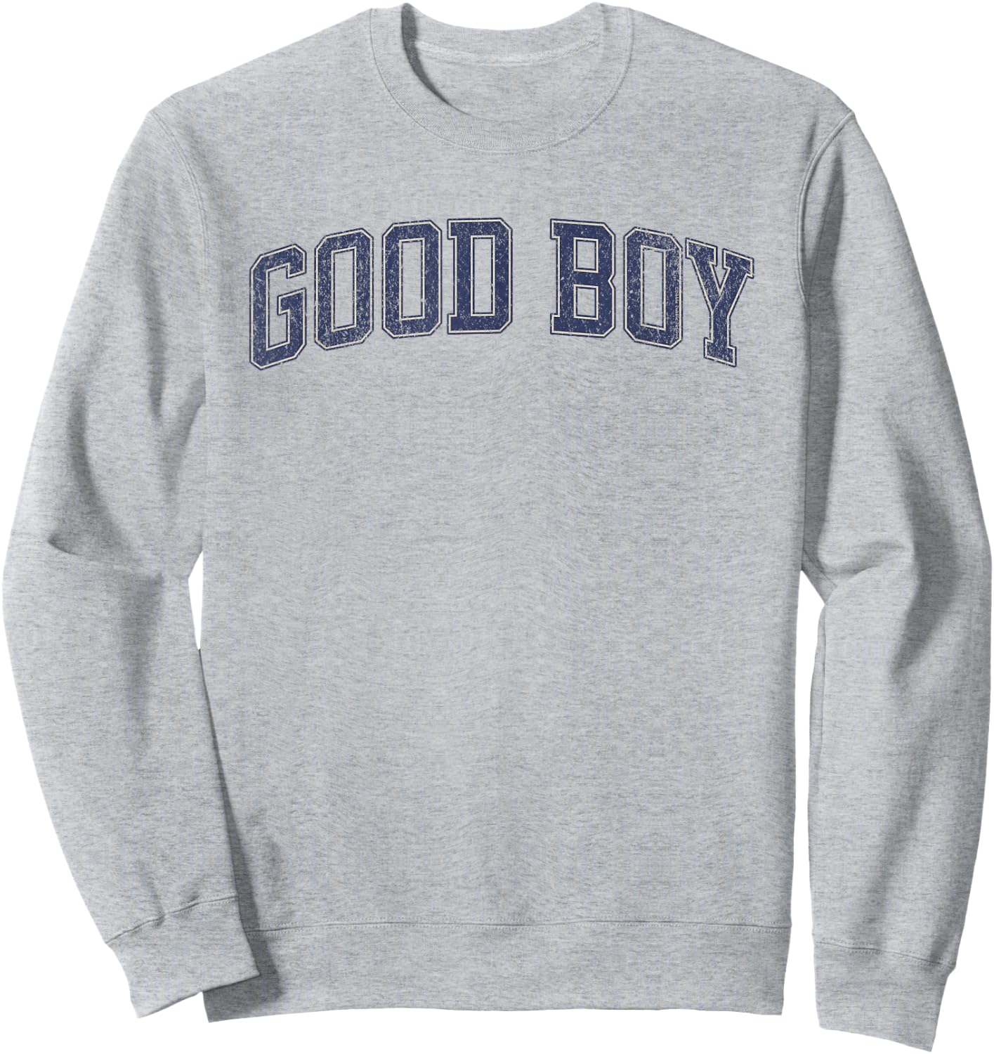 Good Boy Varsity Style Men's Boys' Good Boy Sweatshirt - Sweatshirt | Ash