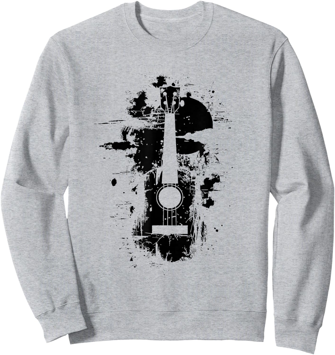 Ukulele Hawaii Sweatshirt - Sweatshirt | Ash