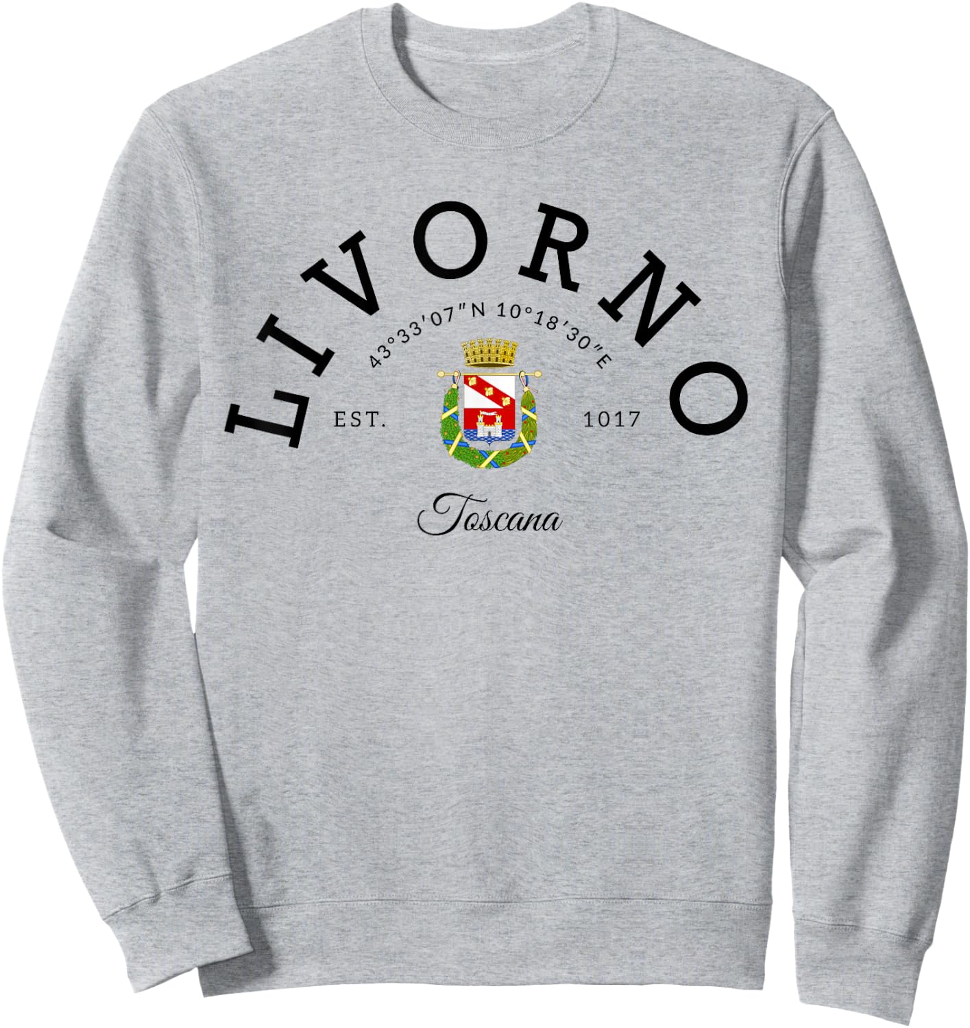 Livorno Italia Livorno trip, Livorno vacation family Livorno Sweatshirt - Sweatshirt | Ash