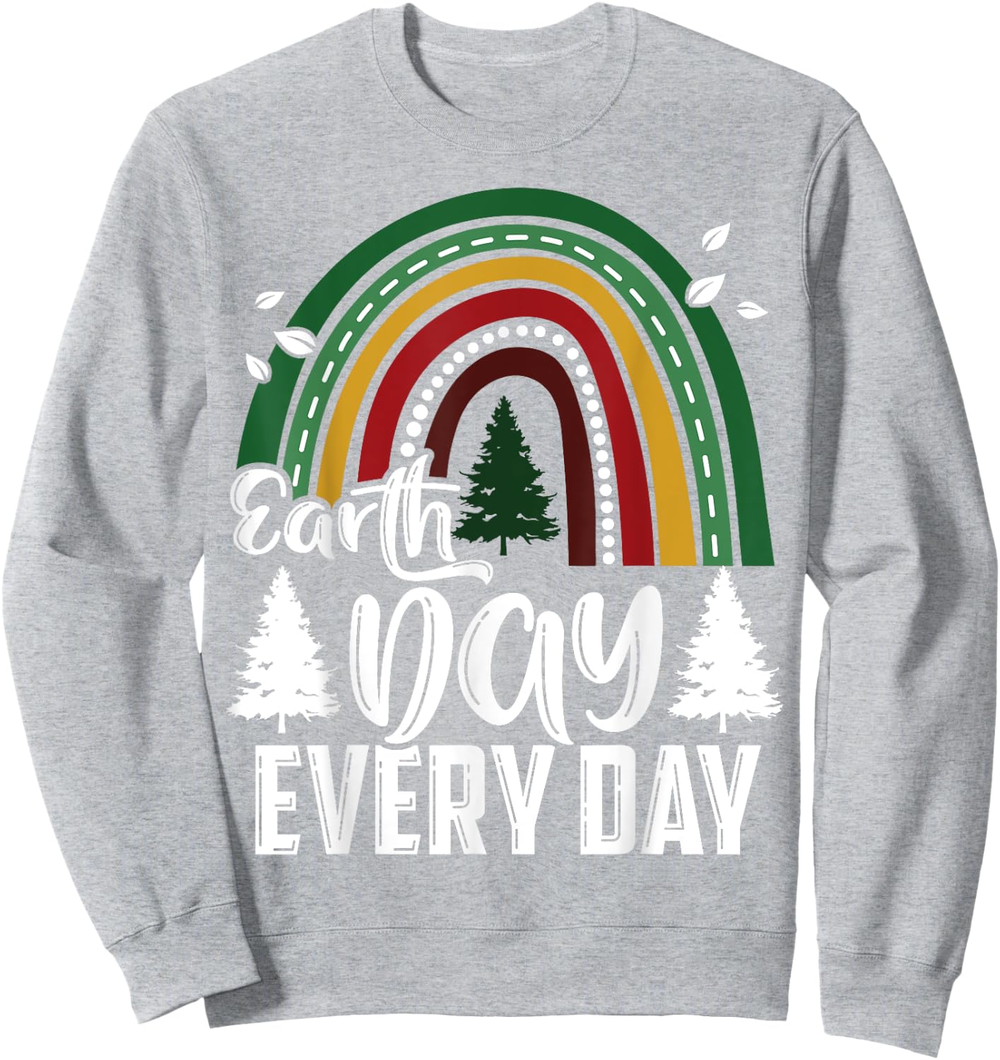 Earth Day Everyday Awareness Planet Animal Men Women Kids Sweatshirt - Sweatshirt | Ash