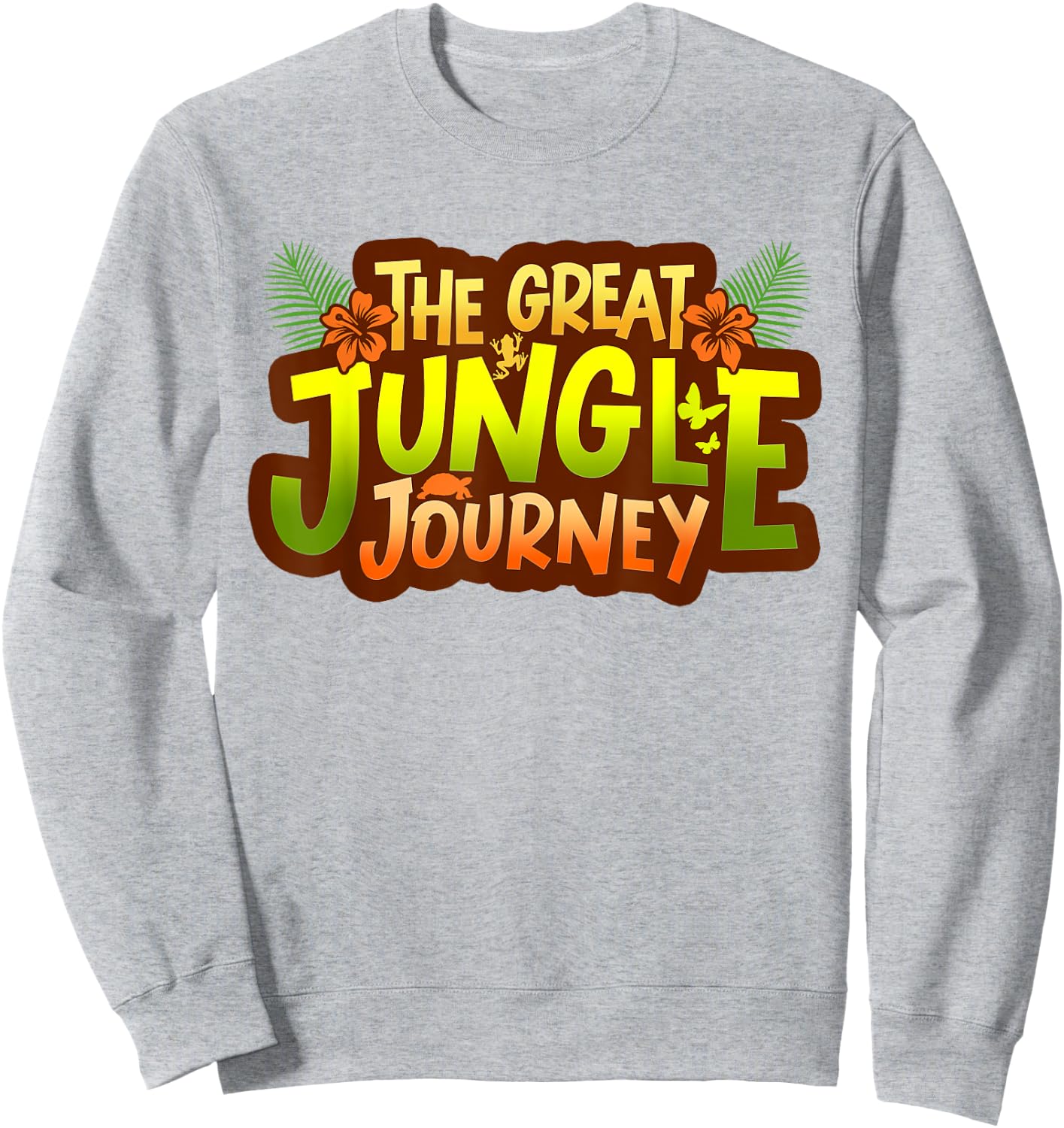 The Great Jungle Journey VBS 2026 Vacation Bible School Sweatshirt - Sweatshirt | Ash