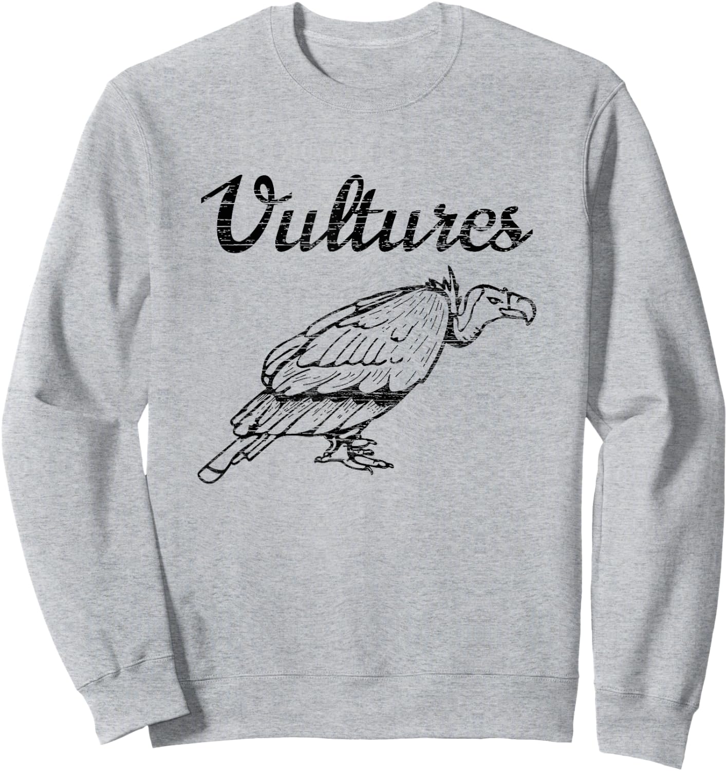 Vultures Classic New Wave Punk Rock Concert Sweatshirt - Sweatshirt | Ash