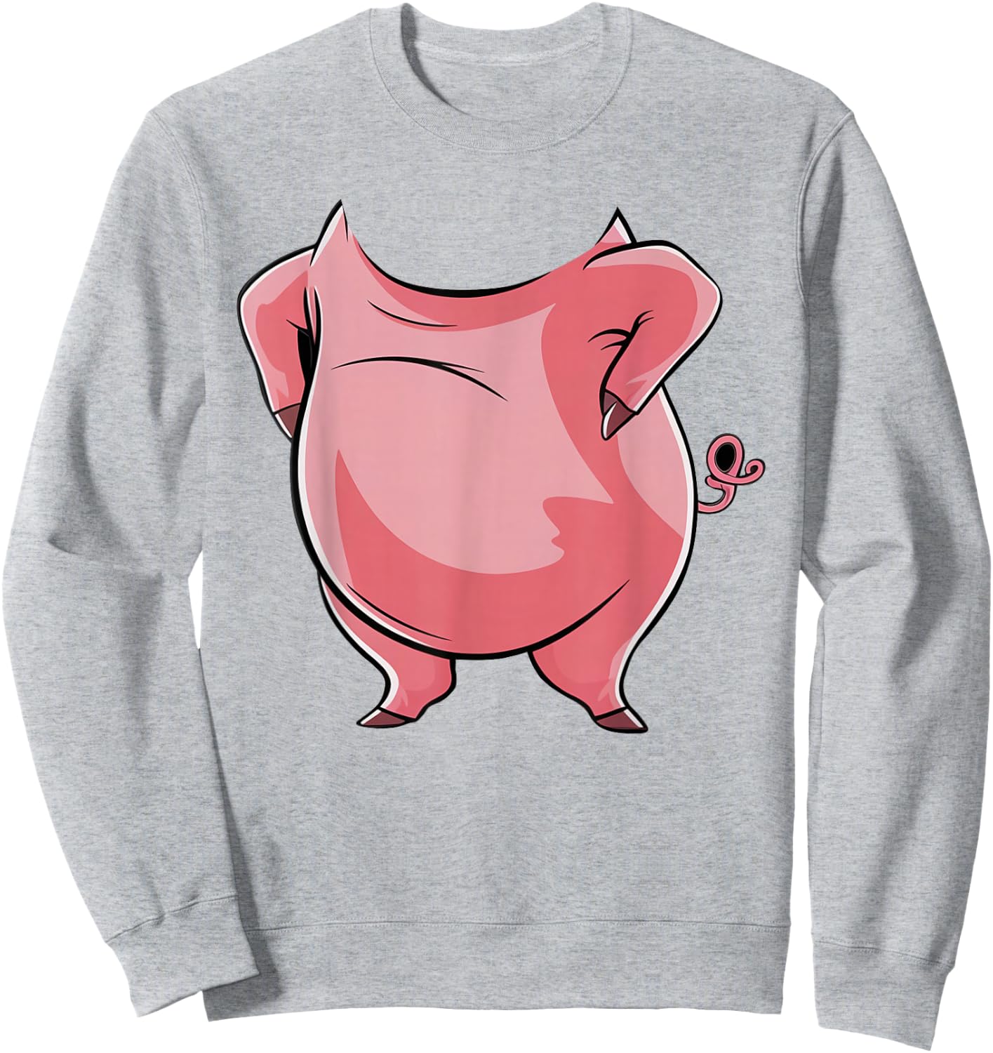 Pig Costume Body Funny Farm Animal Farming Halloween Kids Sweatshirt - Sweatshirt | Ash