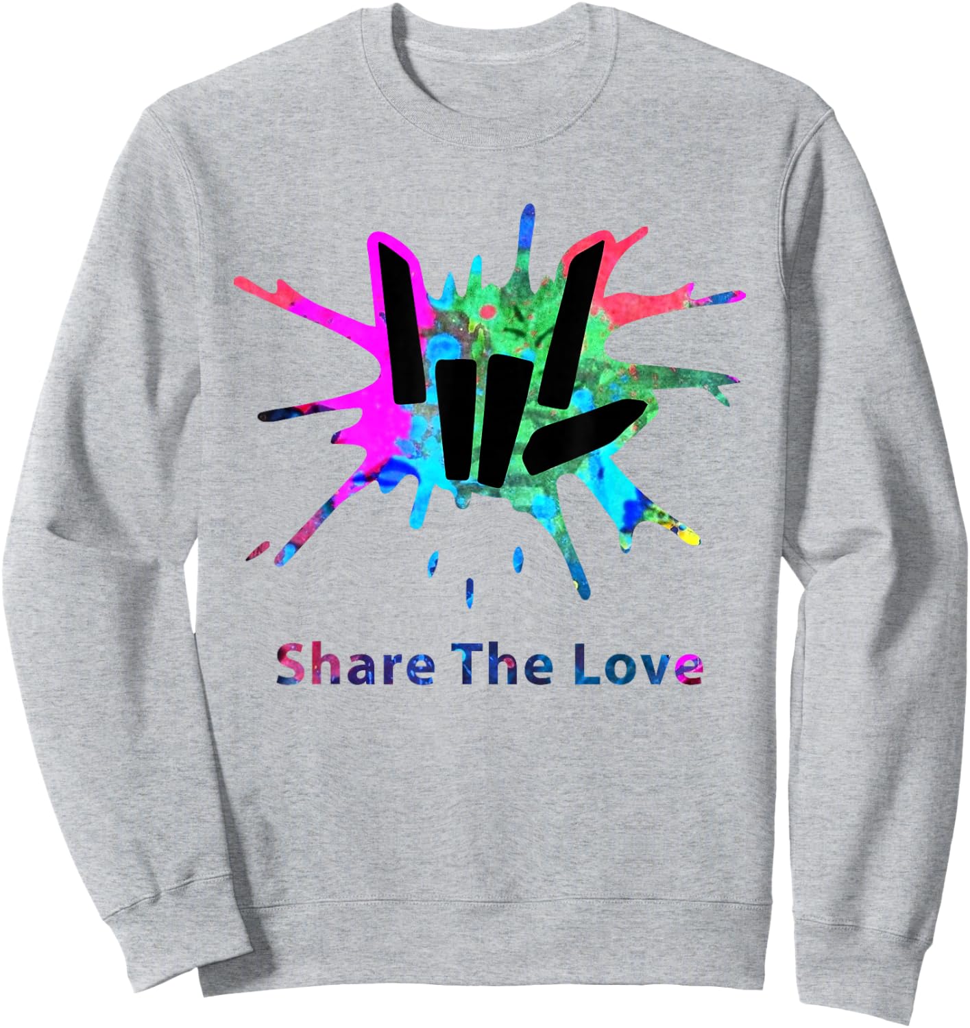 Share Love for Kids and Young Sweatshirt - Sweatshirt | Ash