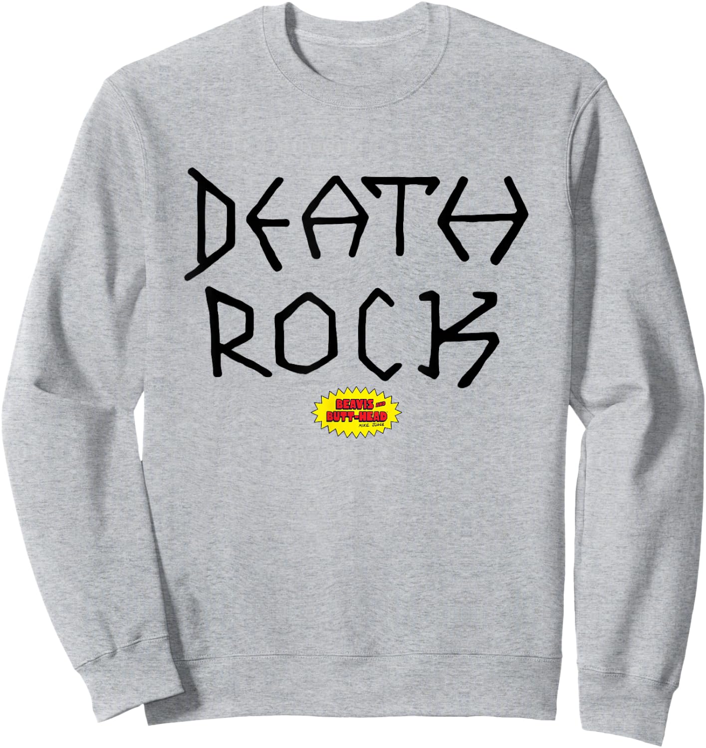 Beavis and Butt-Head Halloween Beavis Death Rock Costume Sweatshirt - Sweatshirt | Ash