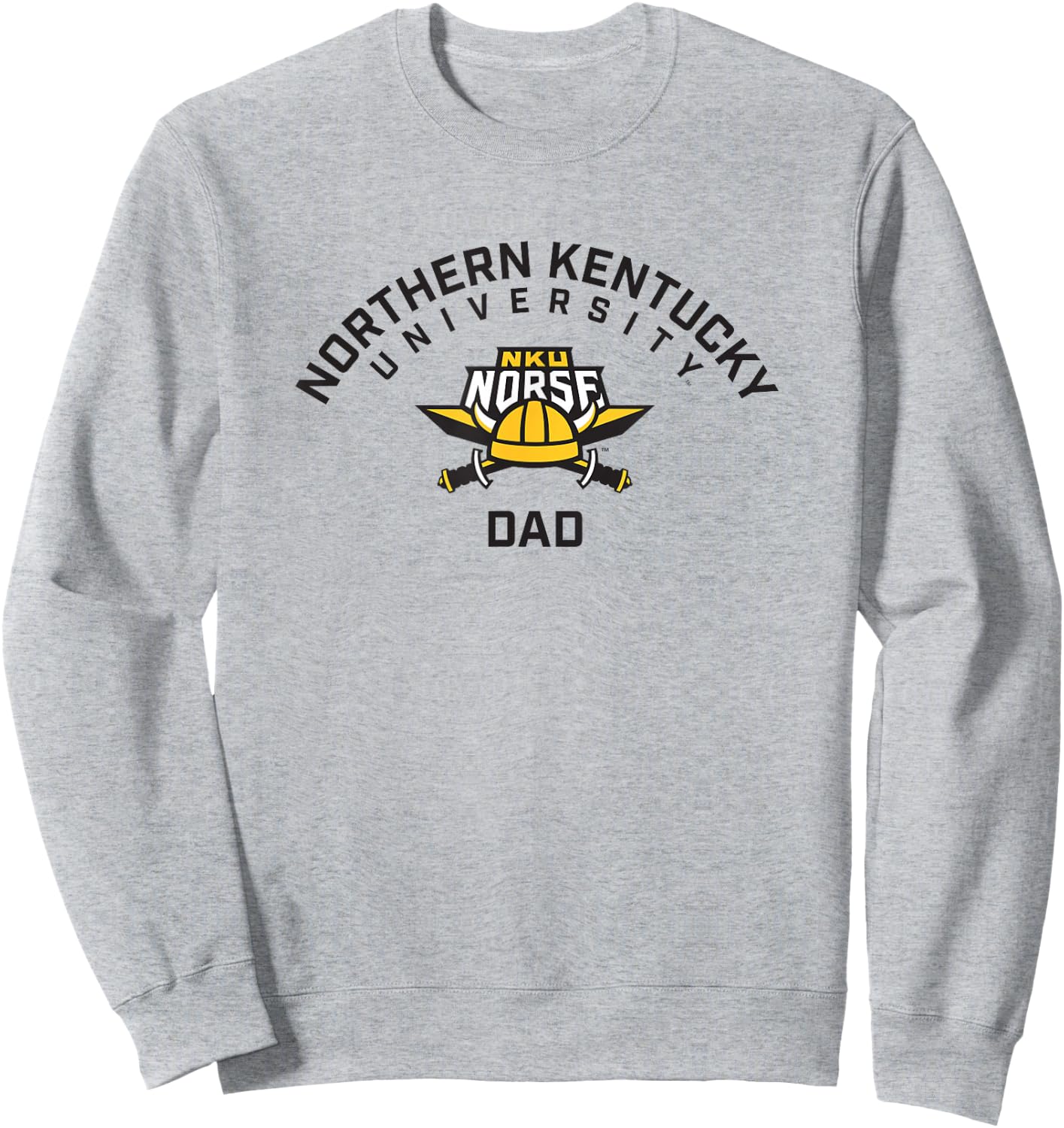 Northern Kentucky University NKU Norse Arched Dad Sweatshirt - Sweatshirt | Ash