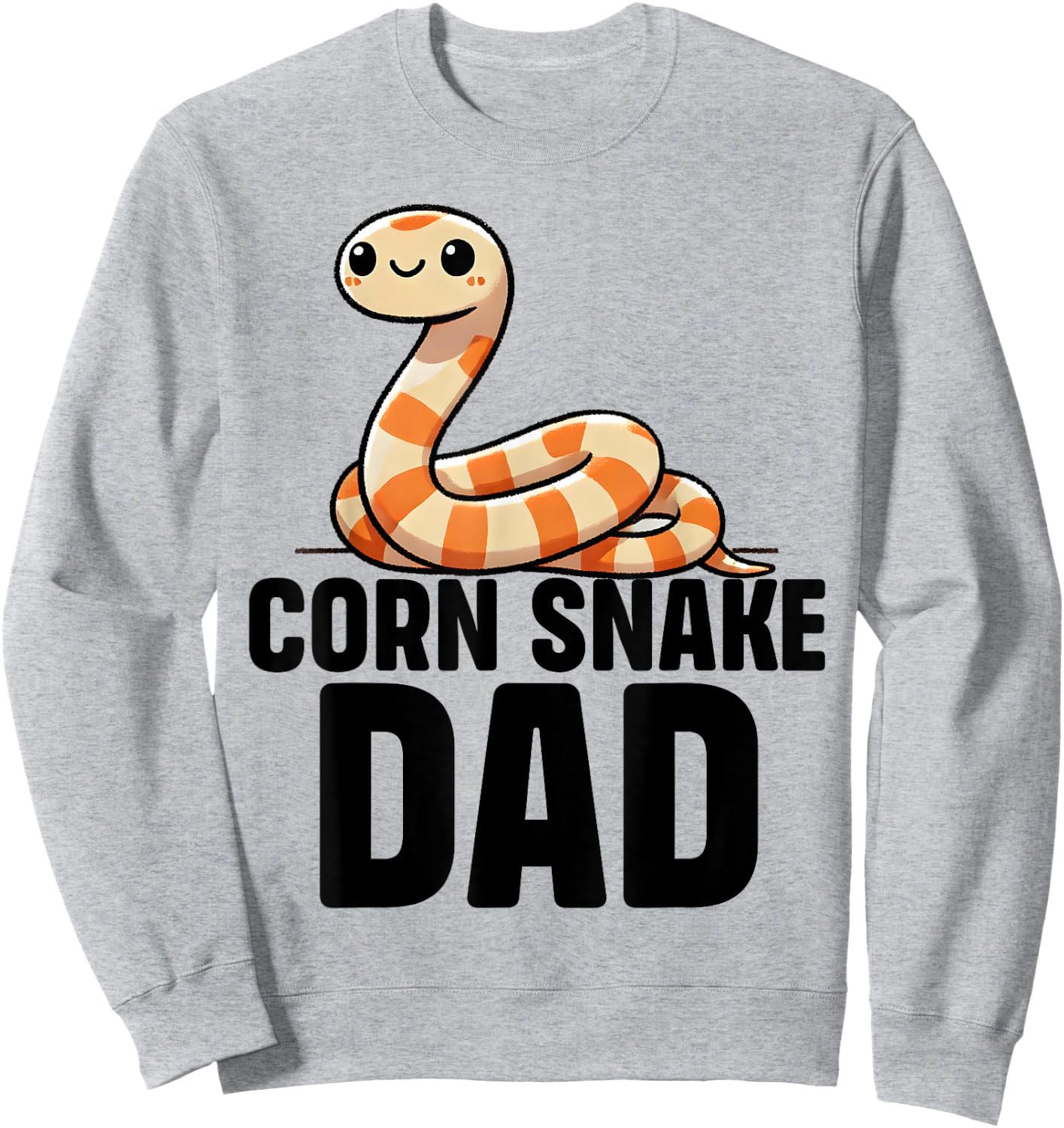 Corn Snake Pet Snake Funny Corn Snake Dad Sweatshirt - Sweatshirt | Ash