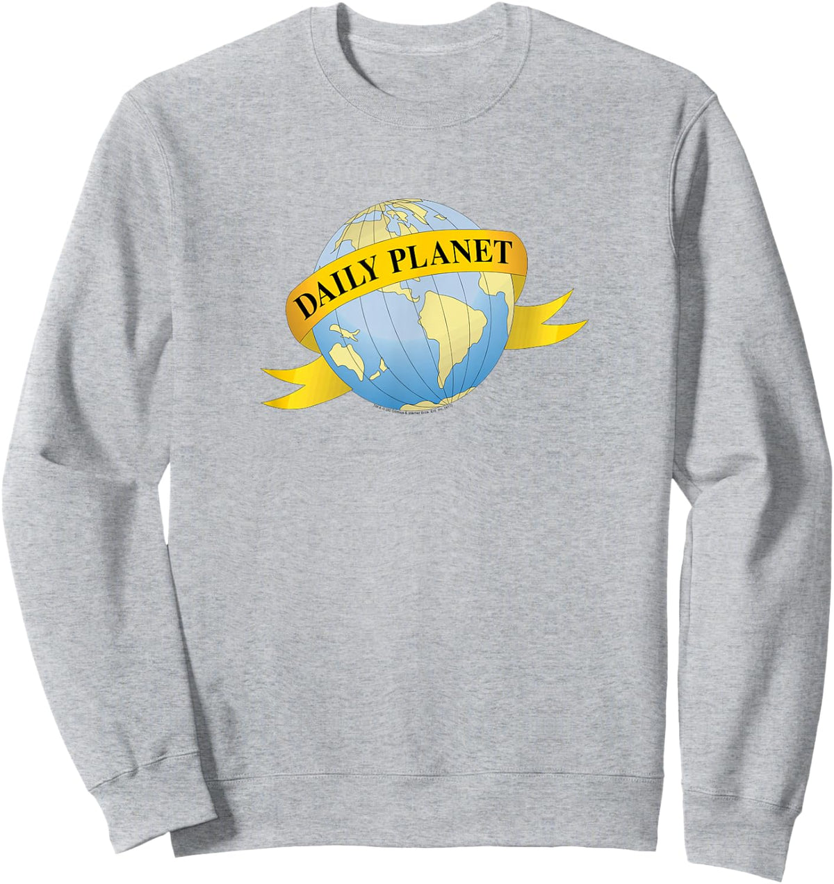 Smallville Daily Planet Logo Sweatshirt - Sweatshirt | Ash