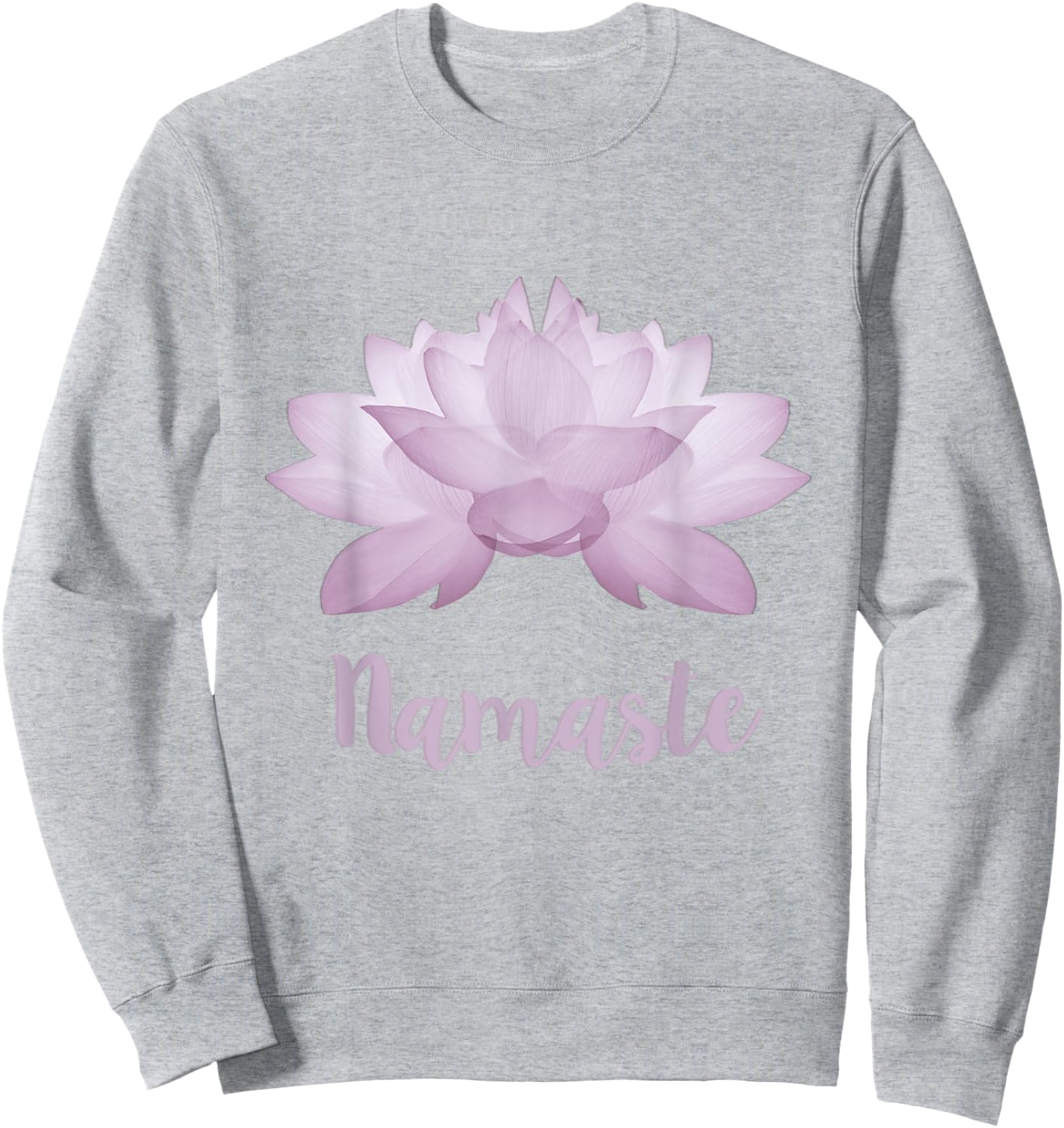 Lotus Namaste Yoga and girls Sweatshirt - Sweatshirt | Ash