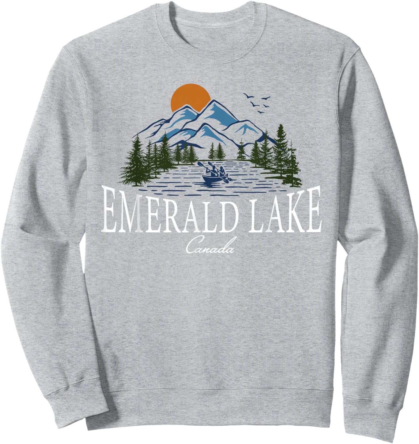 Emerald Lake Canada Sweatshirt - Sweatshirt | Ash