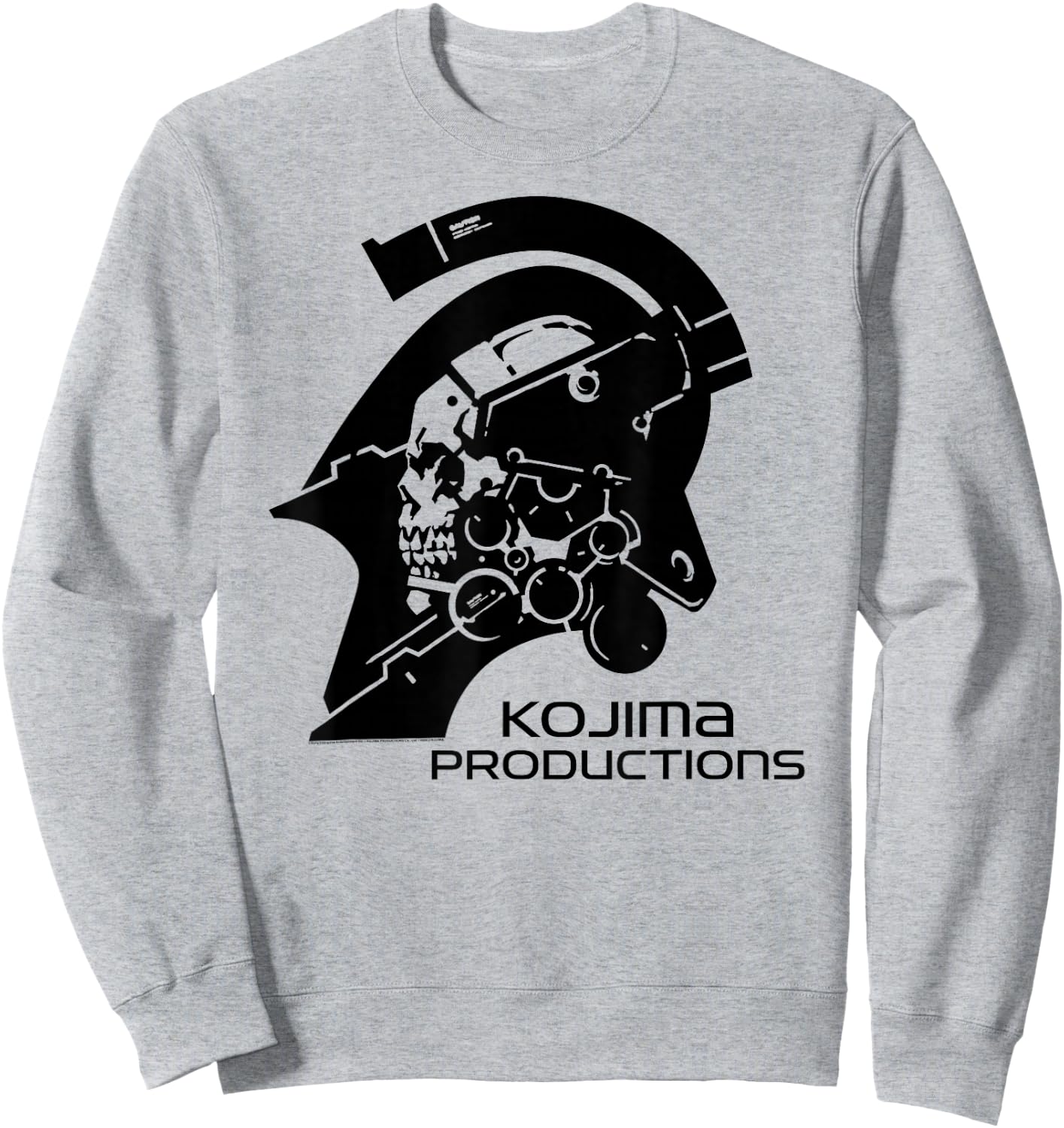 Kojima Productions Black Video Gaming Merch Sweatshirt - Sweatshirt | Ash