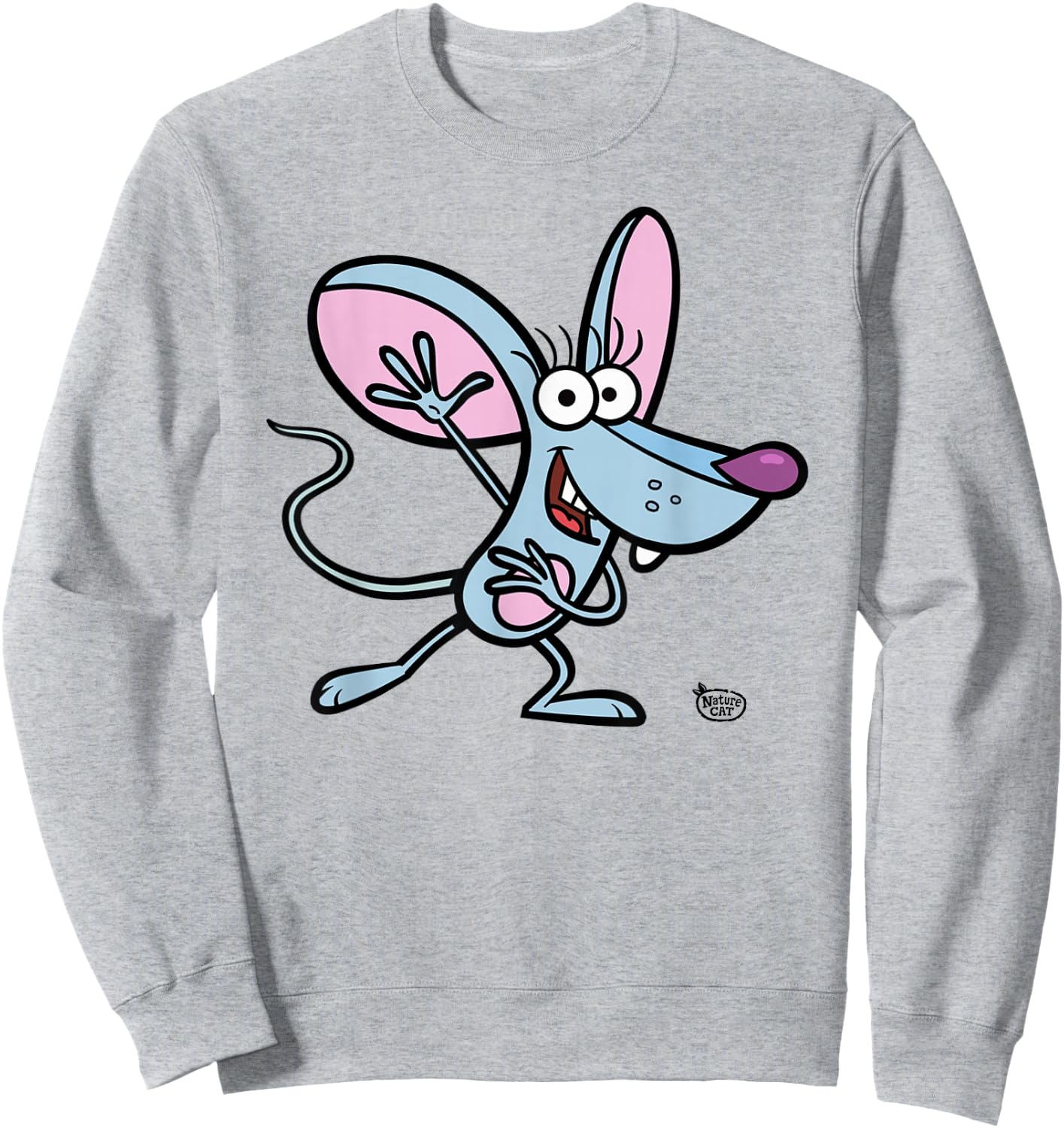 Nature Cat Squeeks Character Men Women Kids Sweatshirt - Sweatshirt | Ash