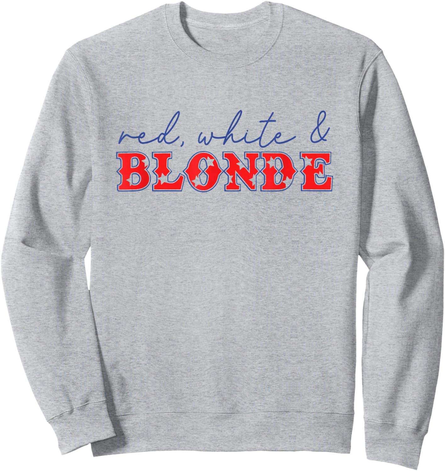 red White and Blonde Sweatshirt - Sweatshirt | Ash
