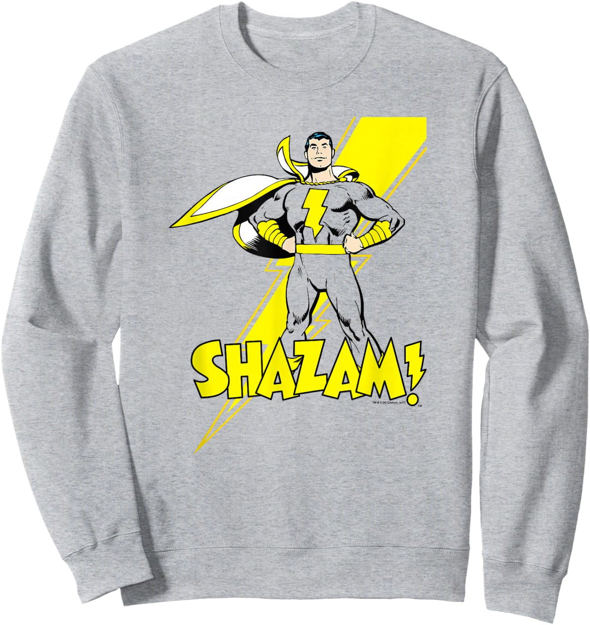 Shazam! Lightning Bolt Sweatshirt - Sweatshirt | Ash