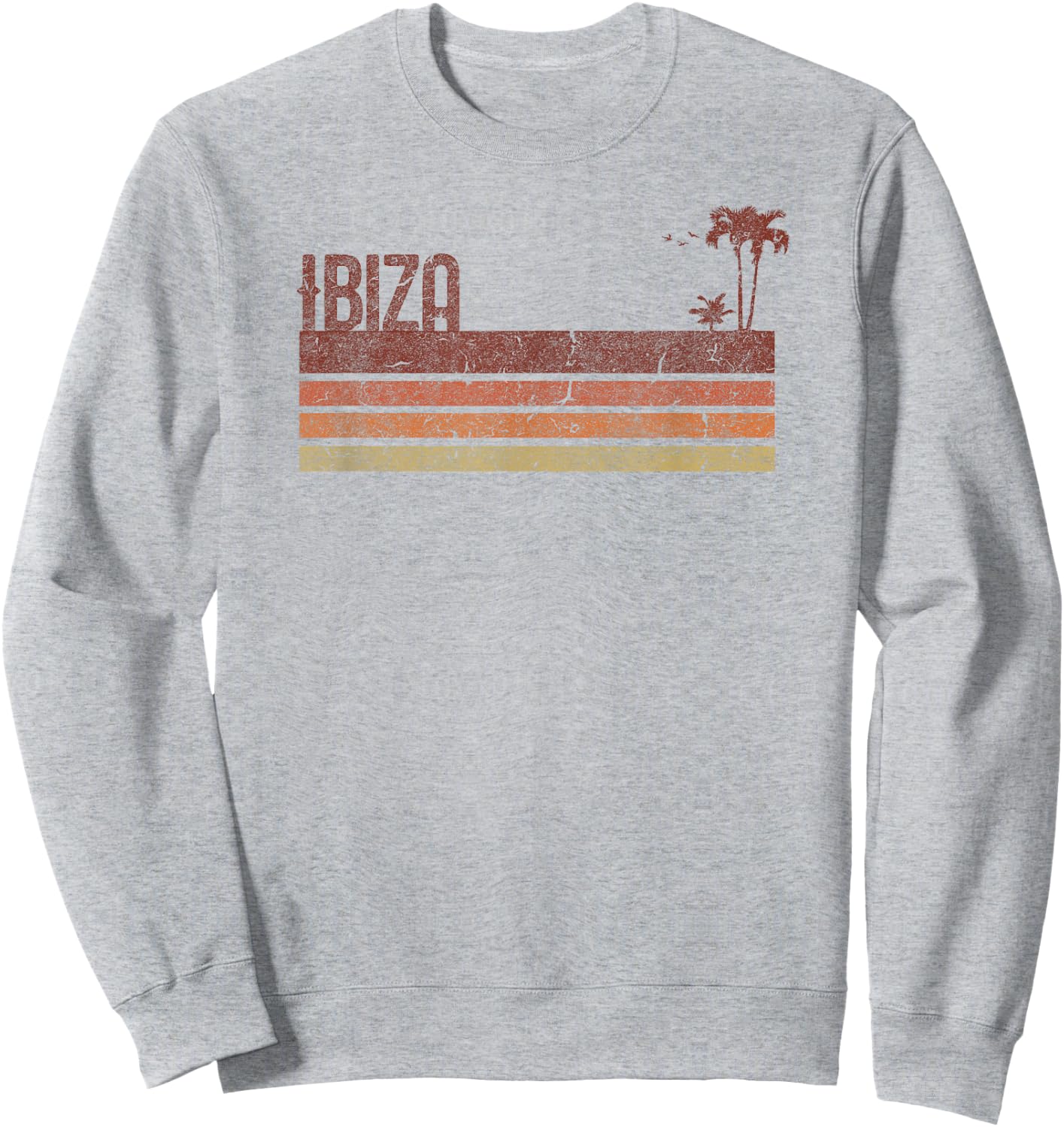 Ibiza Vintage 70s 80s Vacation Sweatshirt - Sweatshirt | Ash