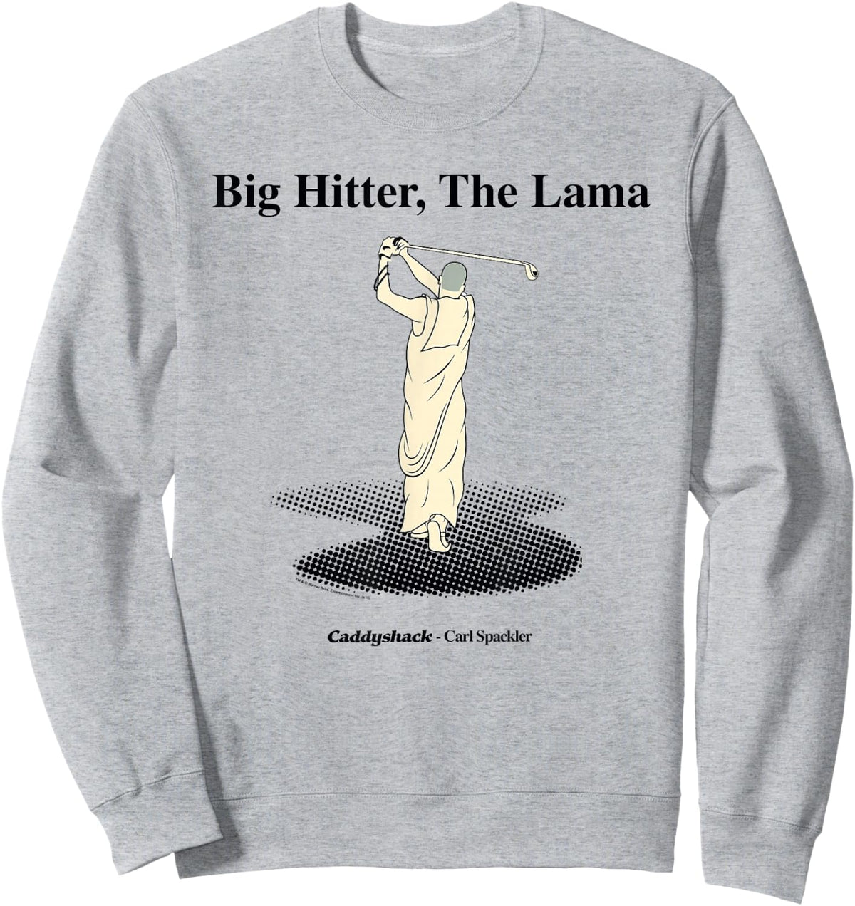 Caddyshack Big Hitter, The Lama Sweatshirt - Sweatshirt | Ash