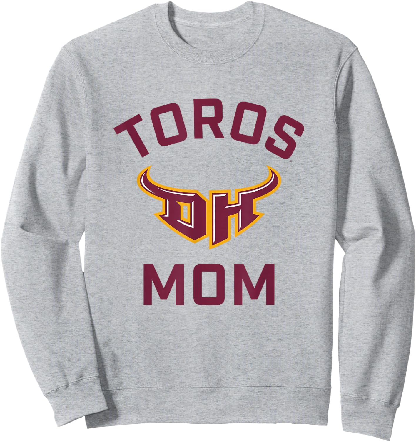 Cal State Dominguez Hills CSUDH Toros Arched Mom Sweatshirt - Sweatshirt | Ash