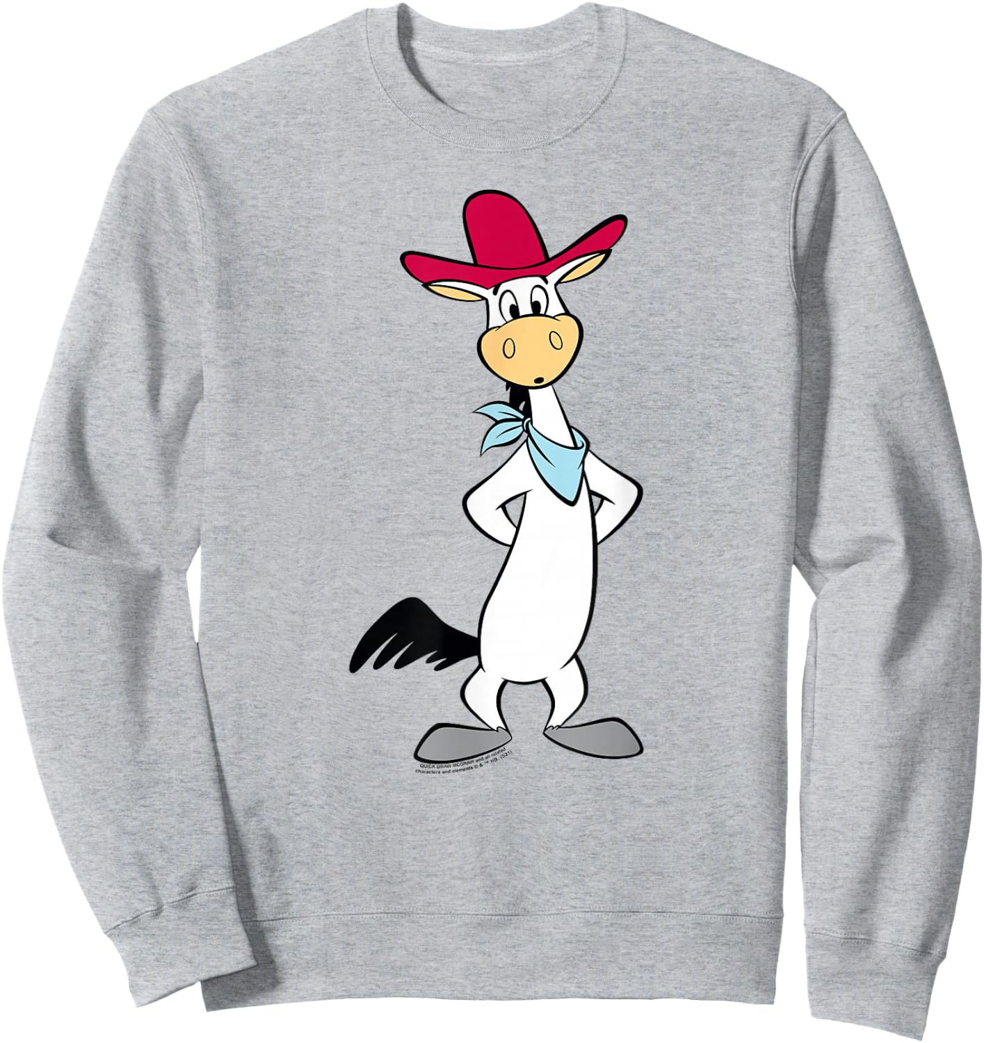 Quick Draw McGraw Quick Draw McGraw Character Sweatshirt - Sweatshirt | Ash