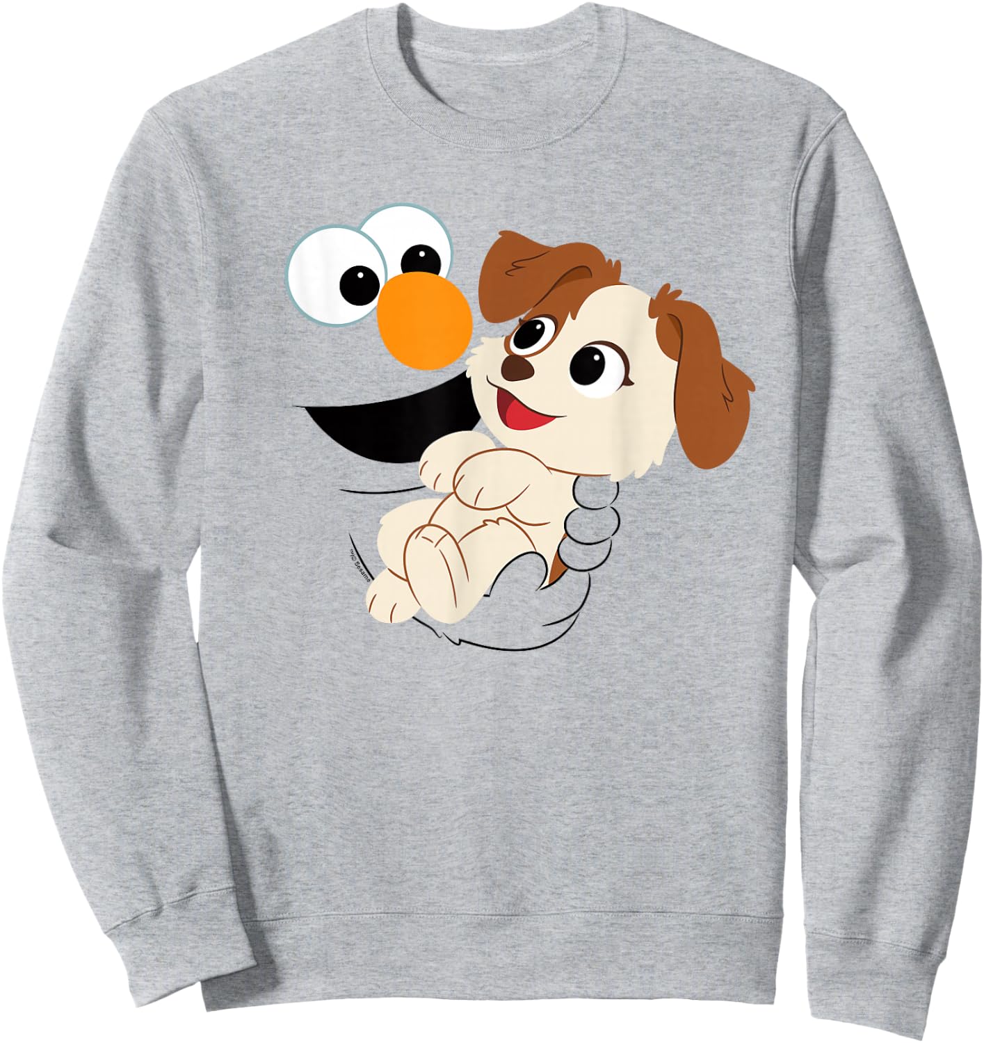 Sesame Street Elmo Tango Face Halloween Costume Sweatshirt - Sweatshirt | Ash