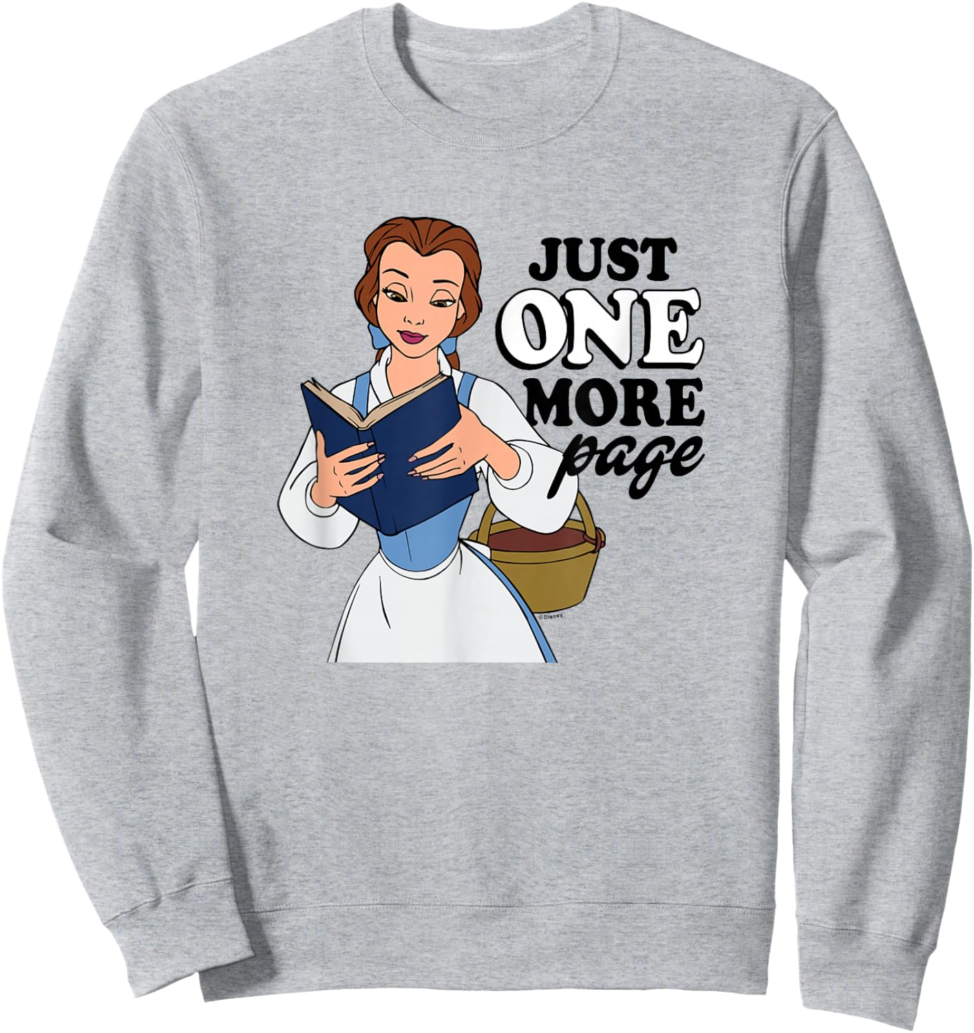 Belle - One More Page Sweatshirt - Sweatshirt | Ash