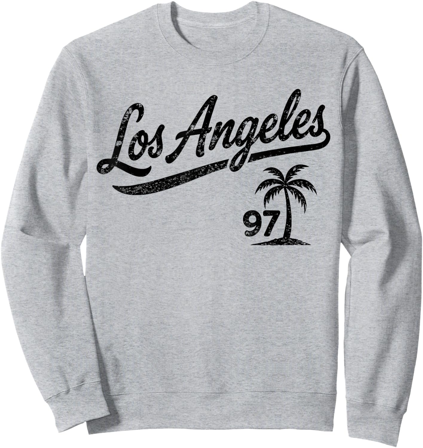Los Angeles Script Vintage Sweatshirt - Sweatshirt | Ash