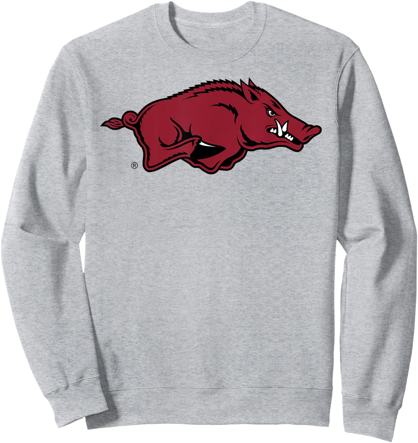 Arkansas Razorbacks Icon Officially Licensed Sweatshirt - Sweatshirt | Ash