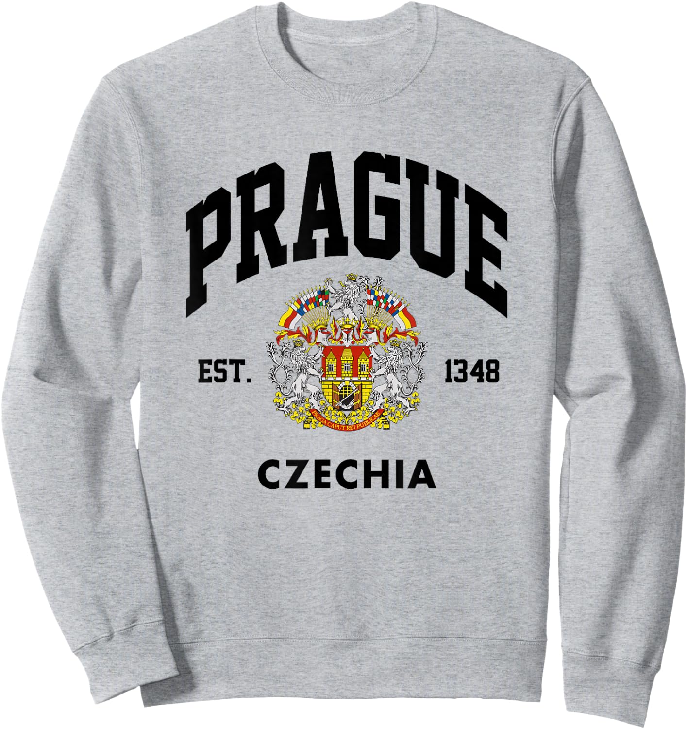 Prague Czech, Prague trip, Czech Capital Prague gift Sweatshirt - Sweatshirt | Ash