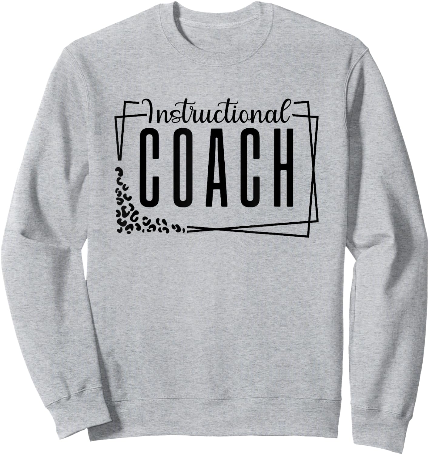 Instructional Coach Back To School Matching Group Sweatshirt - Sweatshirt | Ash