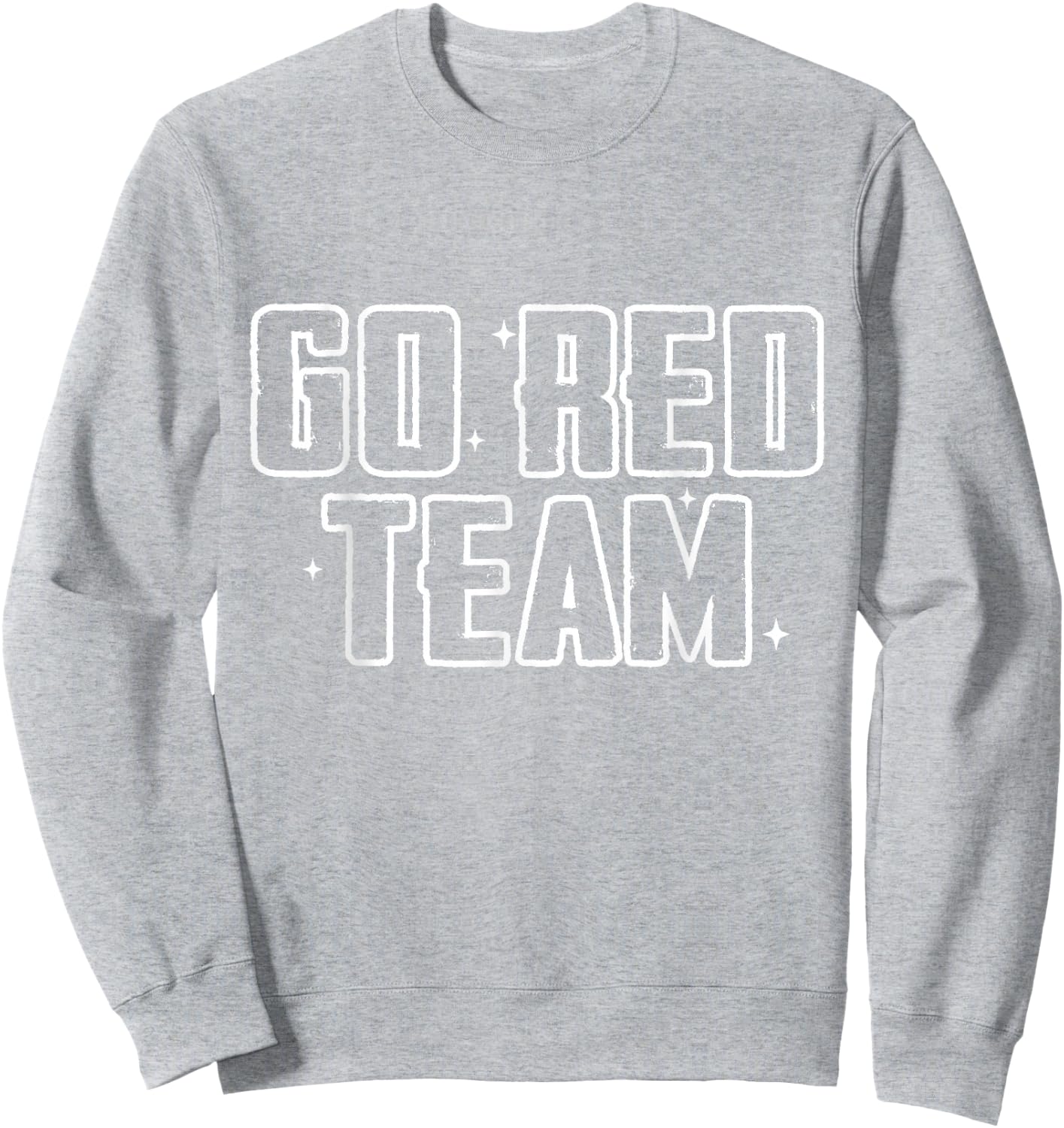 Sleepaway Summer Camp Color war Go Red Team Spirit Kids Sweatshirt - Sweatshirt | Ash