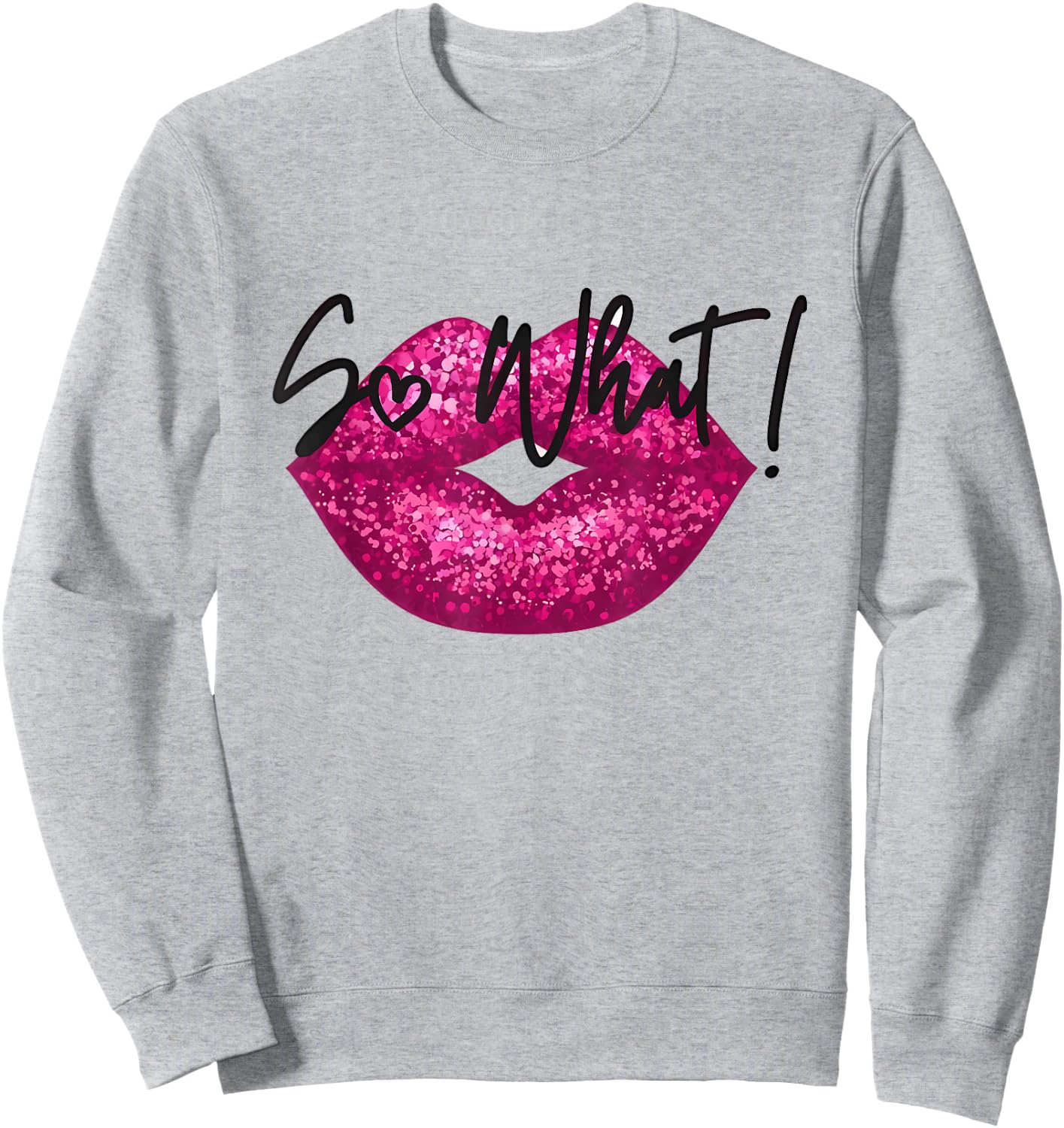 I So What Pink Colors Tour Funny Women Kids Sweatshirt - Sweatshirt | Ash