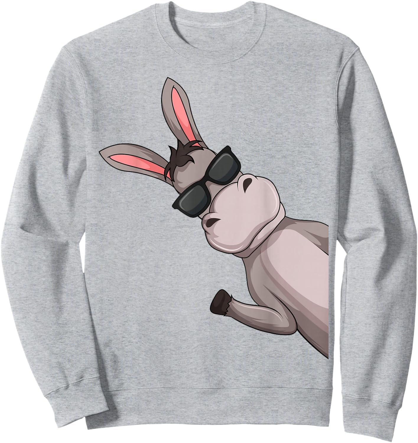 Donkey Farmer Children Boys Girls Sweatshirt - Sweatshirt | Ash