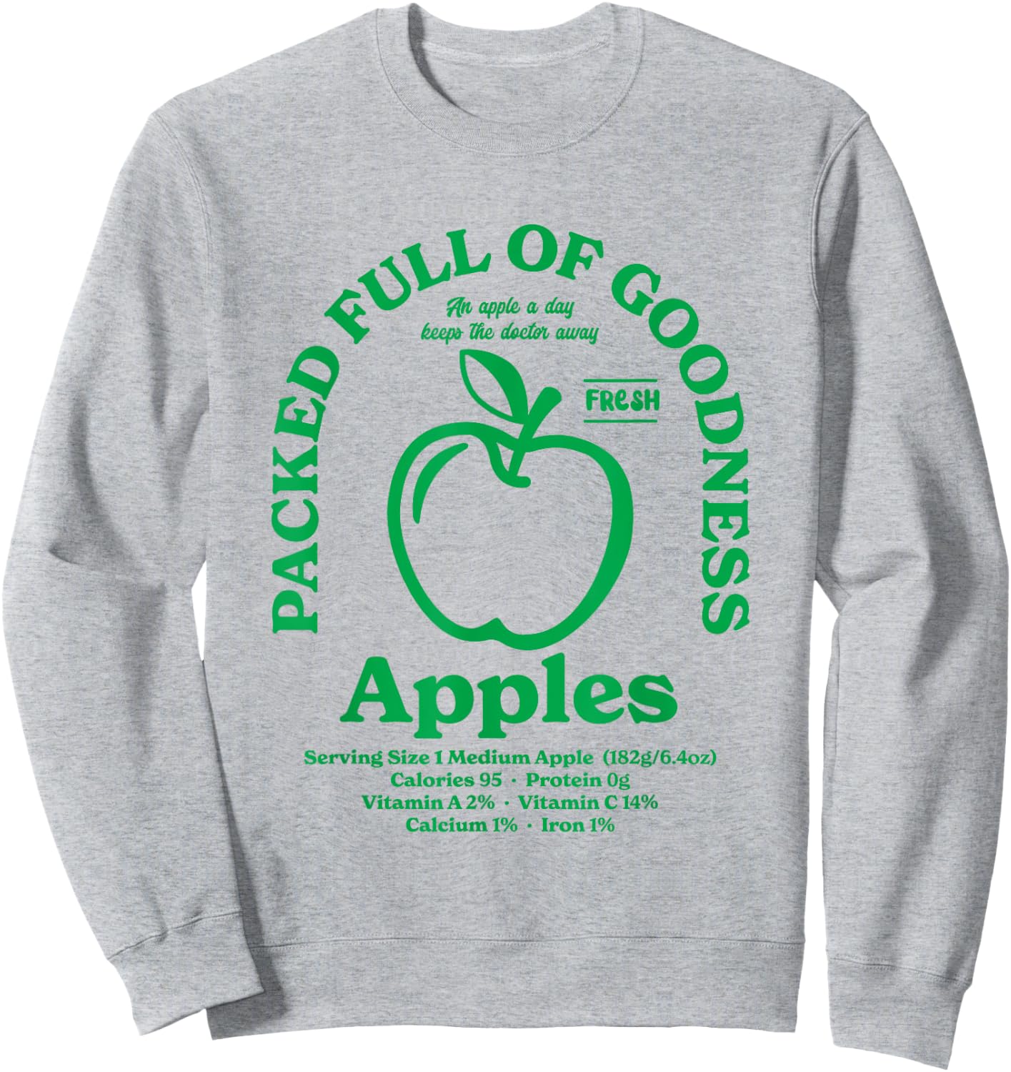 Apples Sweatshirt - Sweatshirt | Ash
