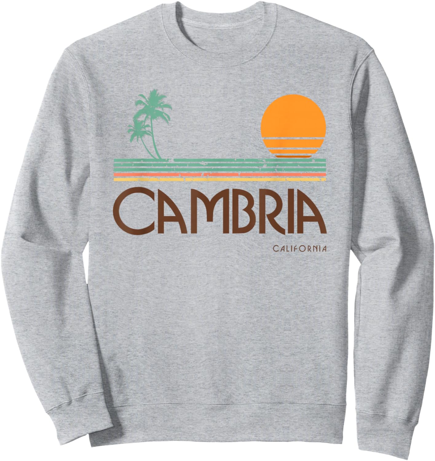 Vintage Cambria California Sweatshirt - Sweatshirt | Ash