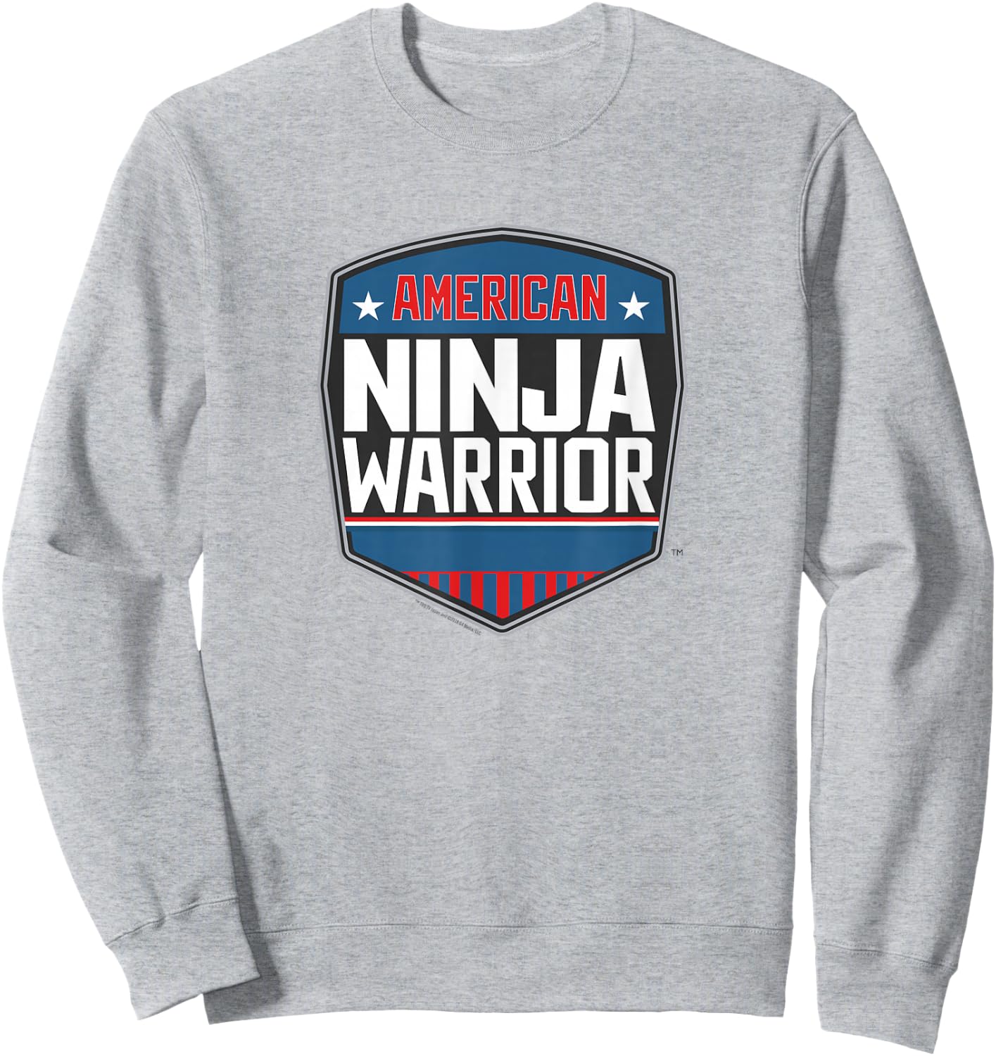 American Ninja Warrior Logo Standard Sweatshirt - Sweatshirt | Ash