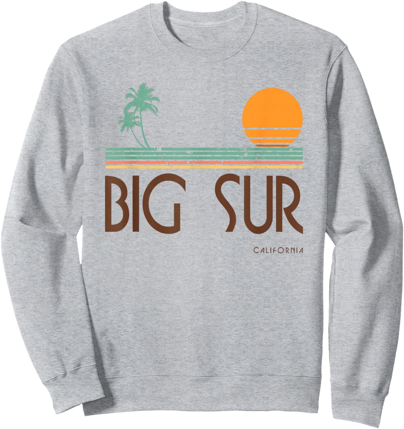 Vintage Big Sur California Sweatshirt - Sweatshirt | Ash