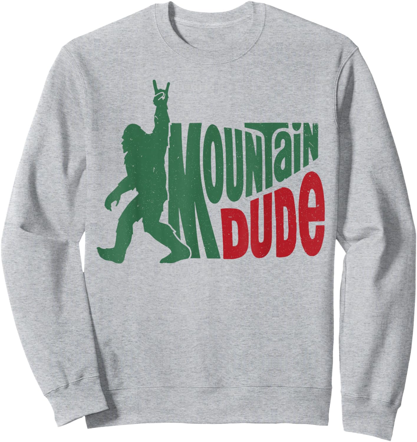 Bigfoot Mountain Dude Sweatshirt - Sweatshirt | Ash