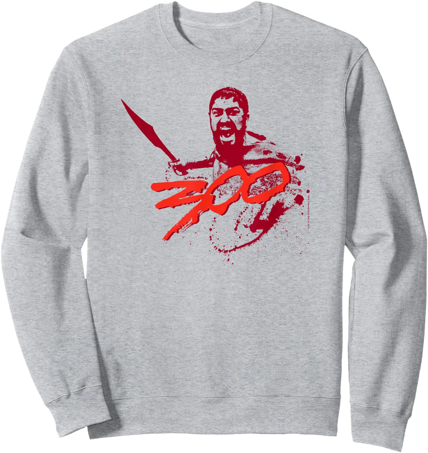 300 Movie Logo Sweatshirt - Sweatshirt | Ash