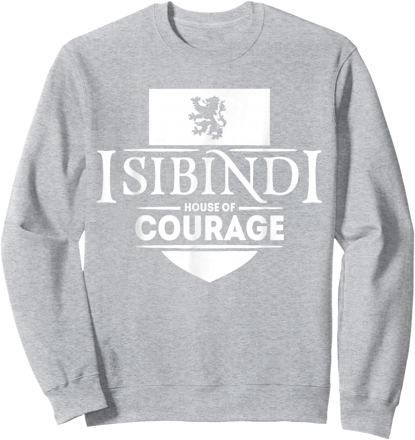 Isibindi Courage, School Spirit Courageous, Green Sweatshirt - Sweatshirt | Ash